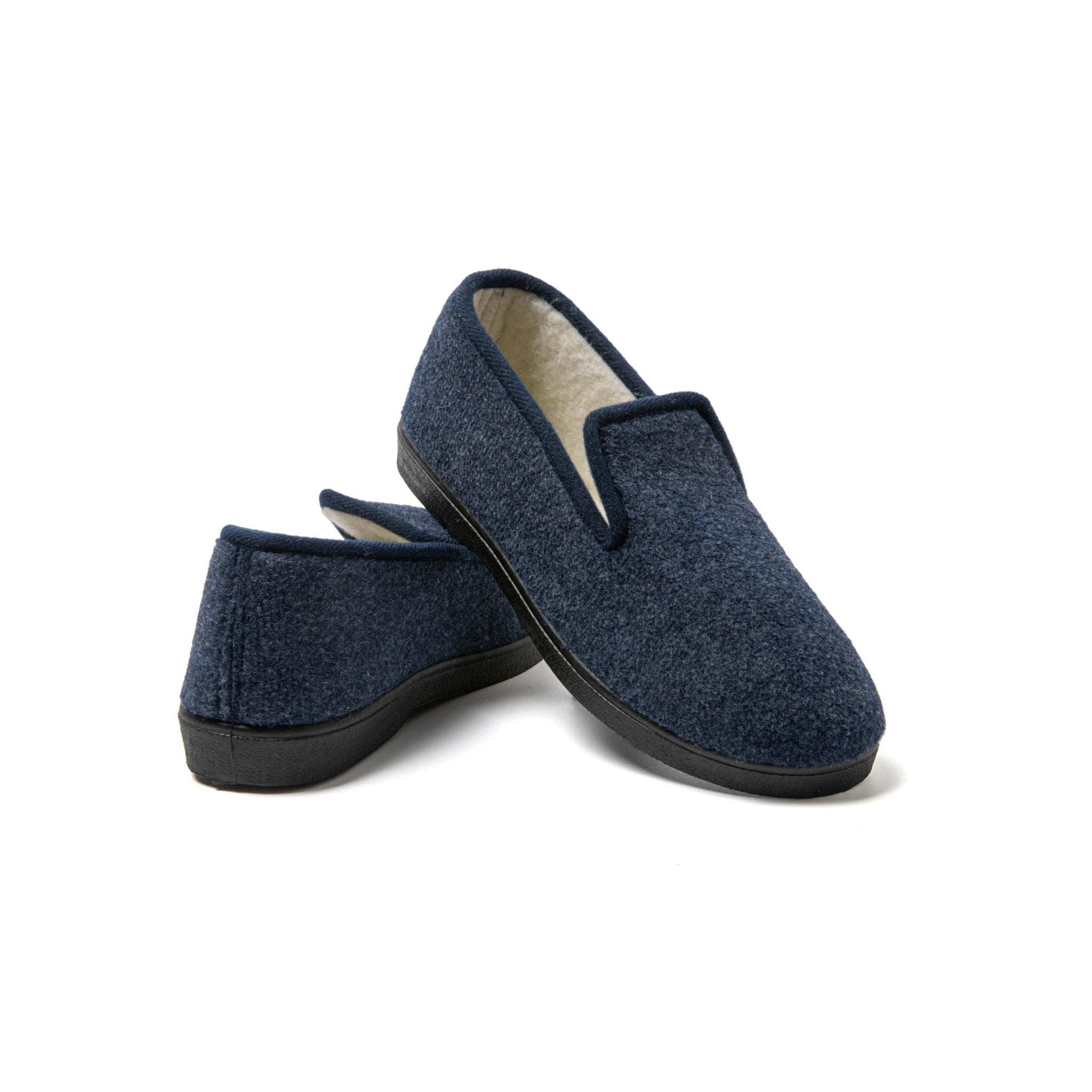 JOMIX Pantofole Uomo Invernal Casa Pelose Calde Flat Con Tallone Chiuso Termiche Comode e Morbide MU1023