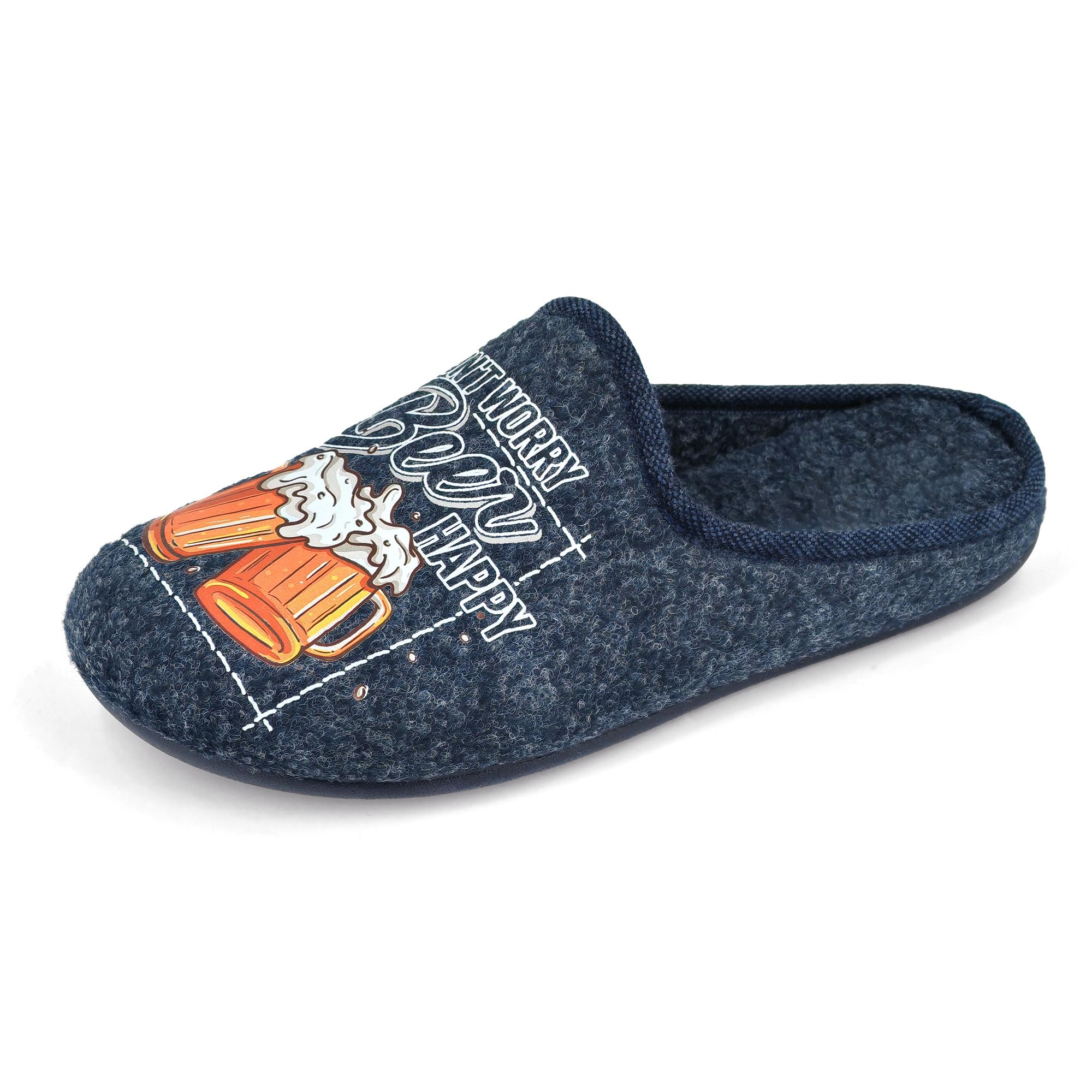 JOMIX Pantofole Uomo Invernali Ciabatte Ragazzi Pelose Calde da Casa