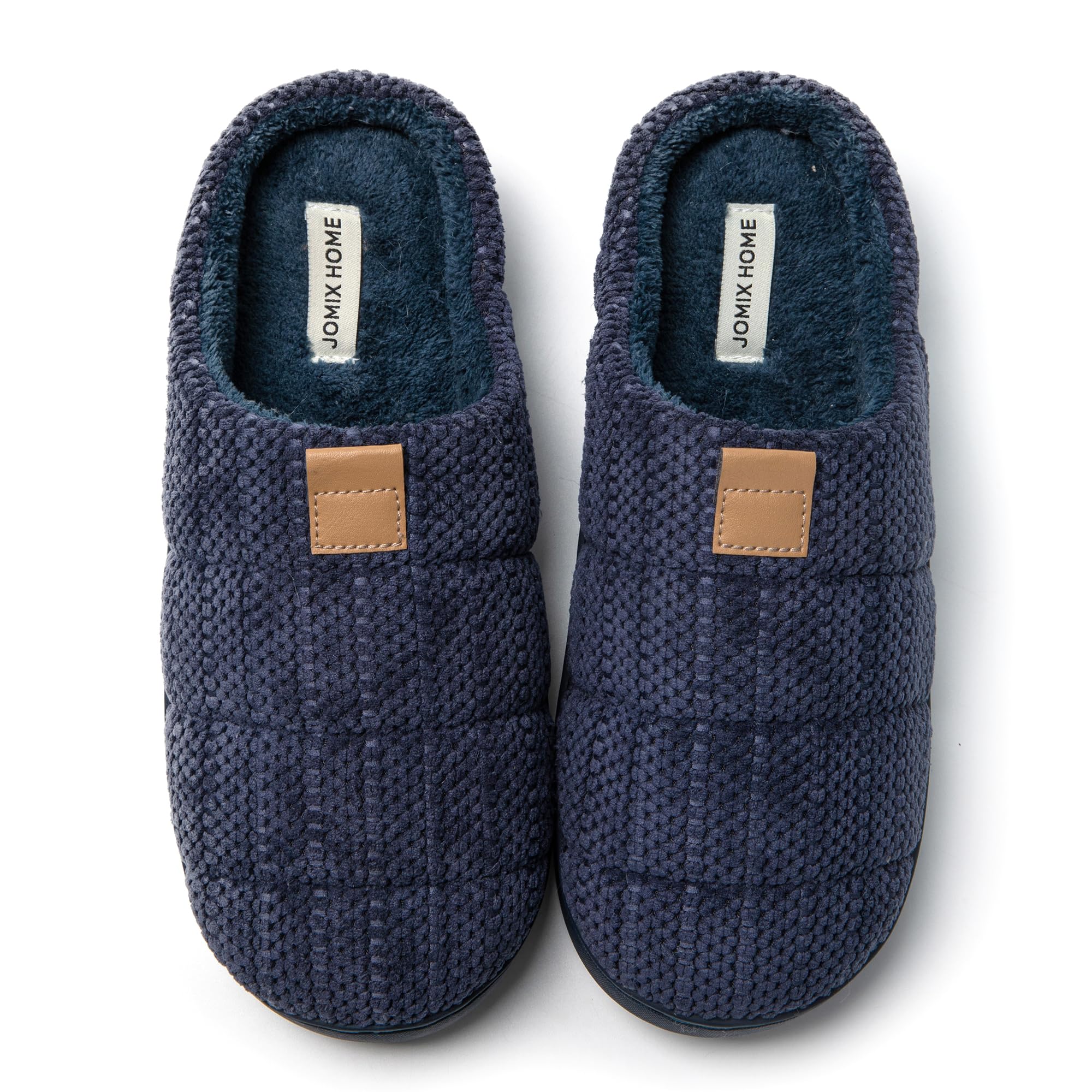 JOMIX Pantofole Uomo Invernali Pelose Calde X018