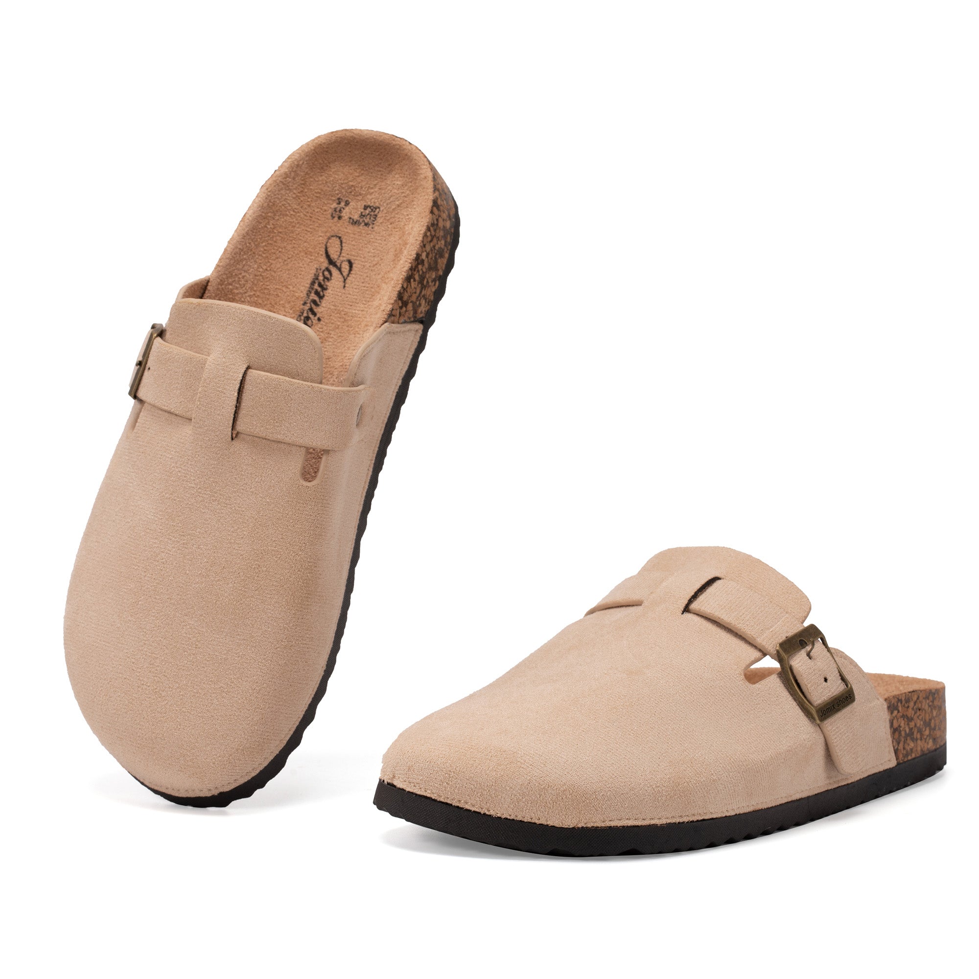 JOMIX Sabot Donna Ciabatte Chiuse con Comodo Pantofole in Pelle Scarpe da Giardino Sandali WCT250036