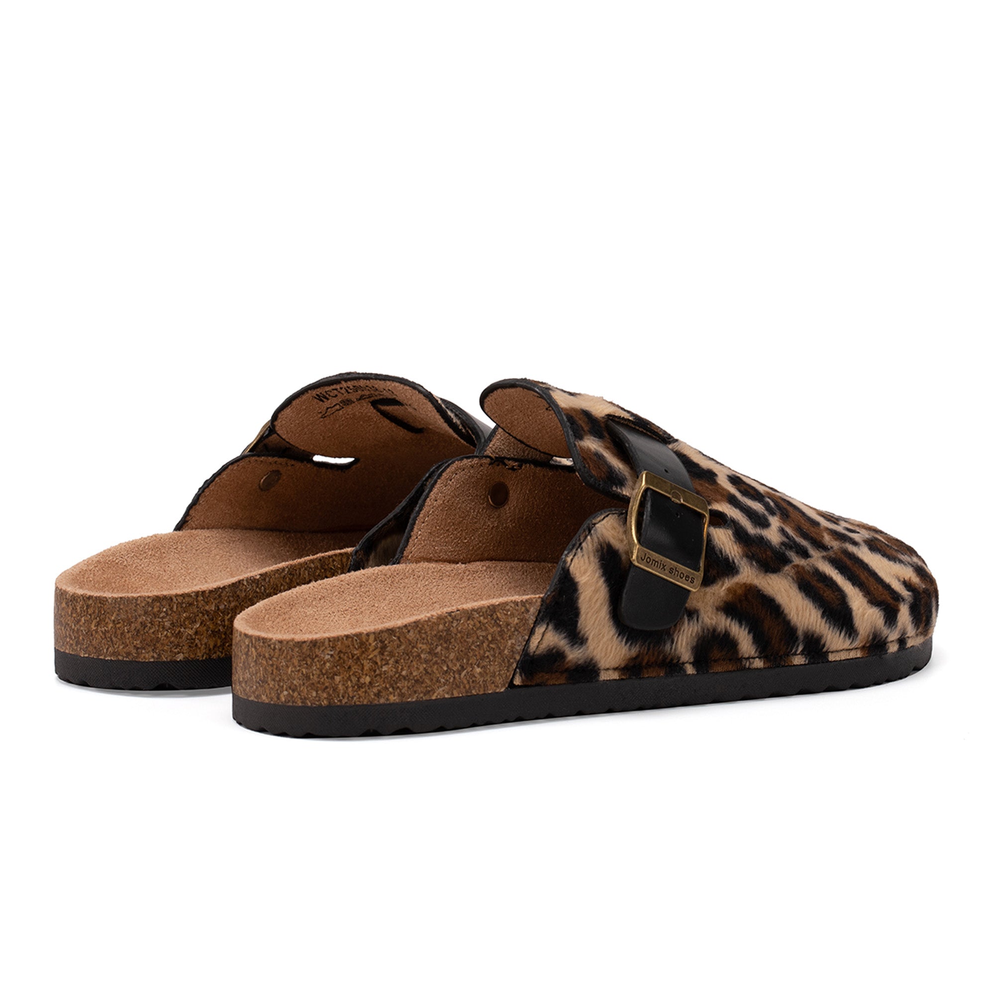 JOMIX Sabot Donna Ciabatte Chiuse con Comodo Pantofole in Pelle Scarpe da Giardino Sandali WCT250036