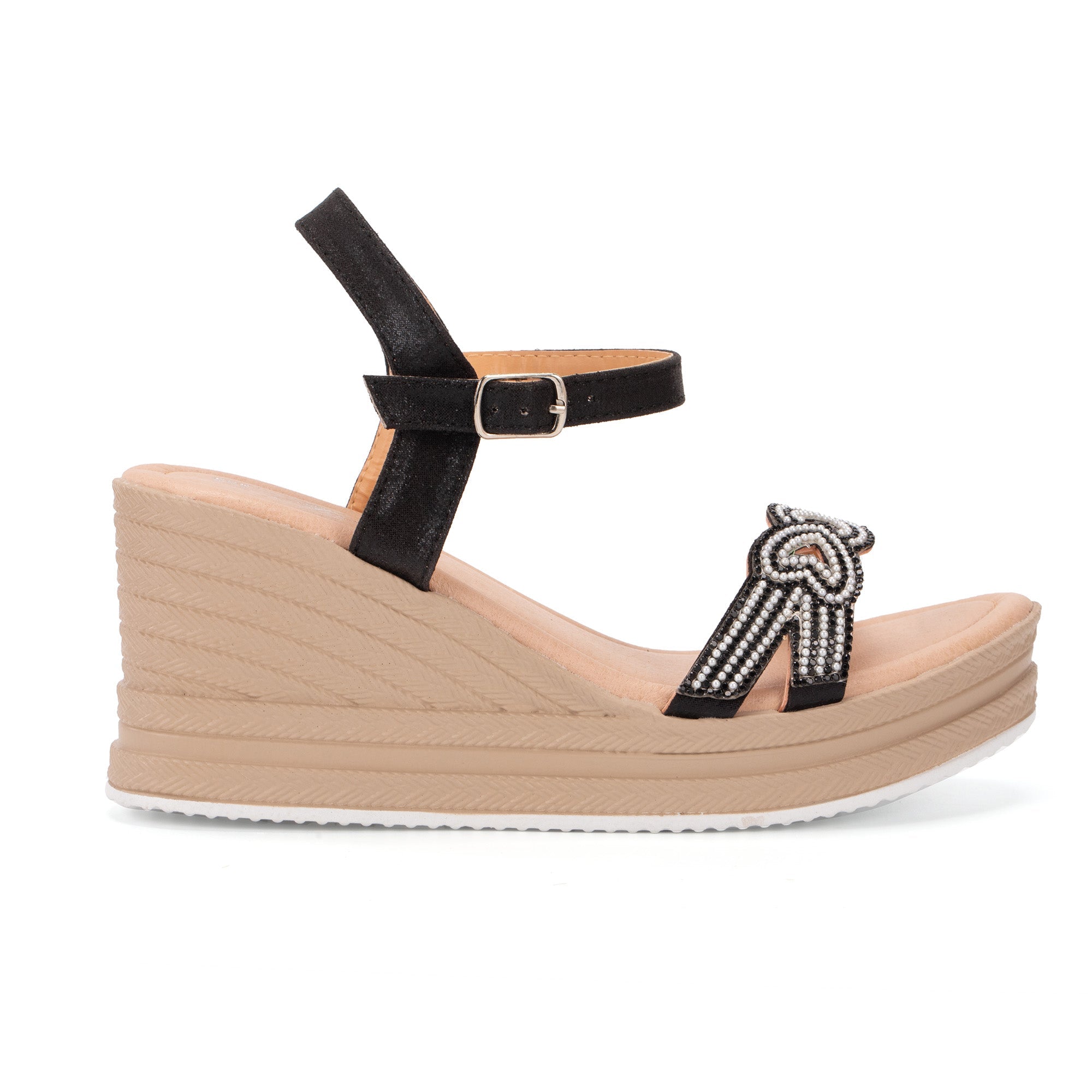 JOMIX Sandali da Donna con Zeppa Dal Fondo Spesso Eleganti e Versatili Design WWS250205