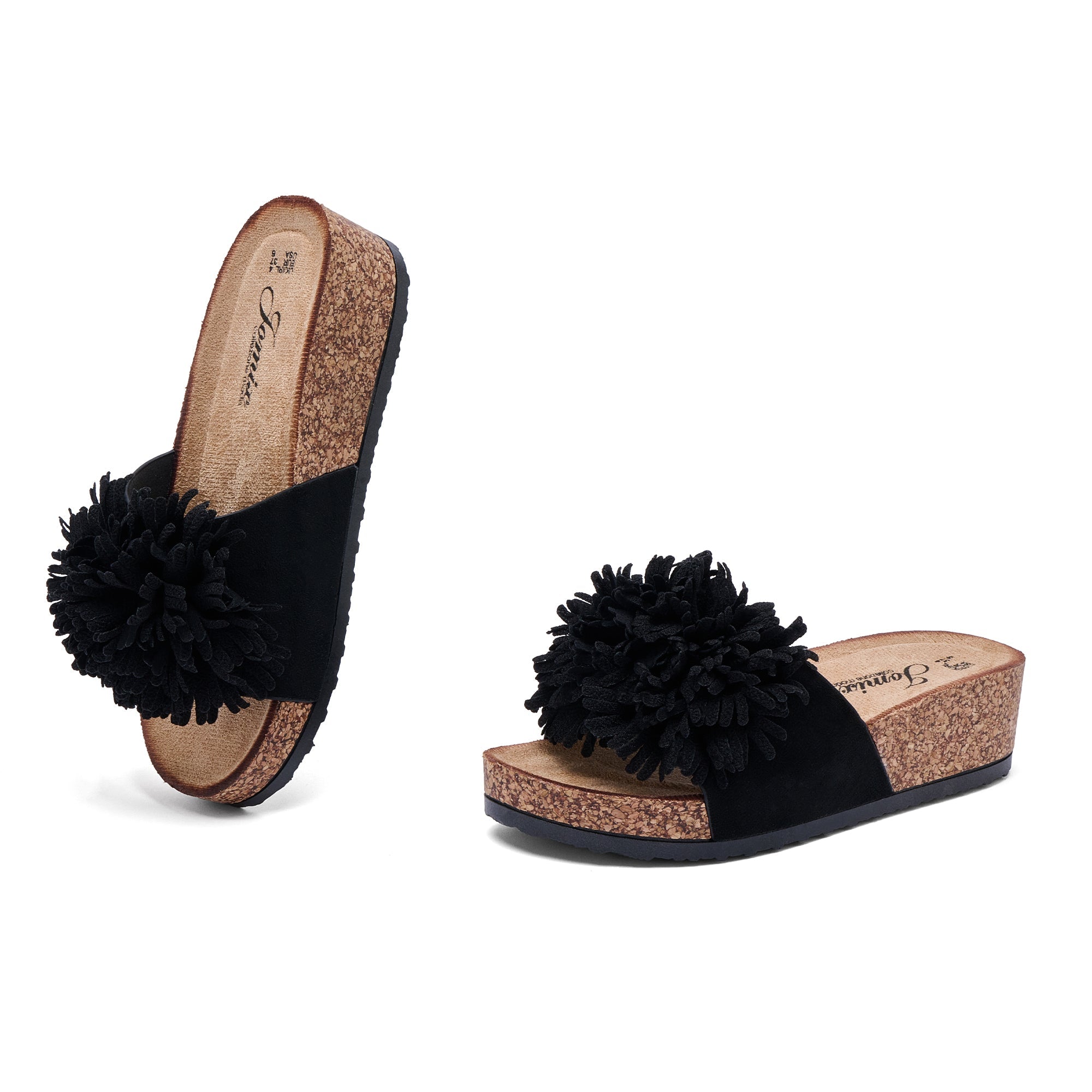 JOMIX Sandali Donna Estive Ciabatte Sughero Moda Sandali Antiscivolo Pantofole WCF250055