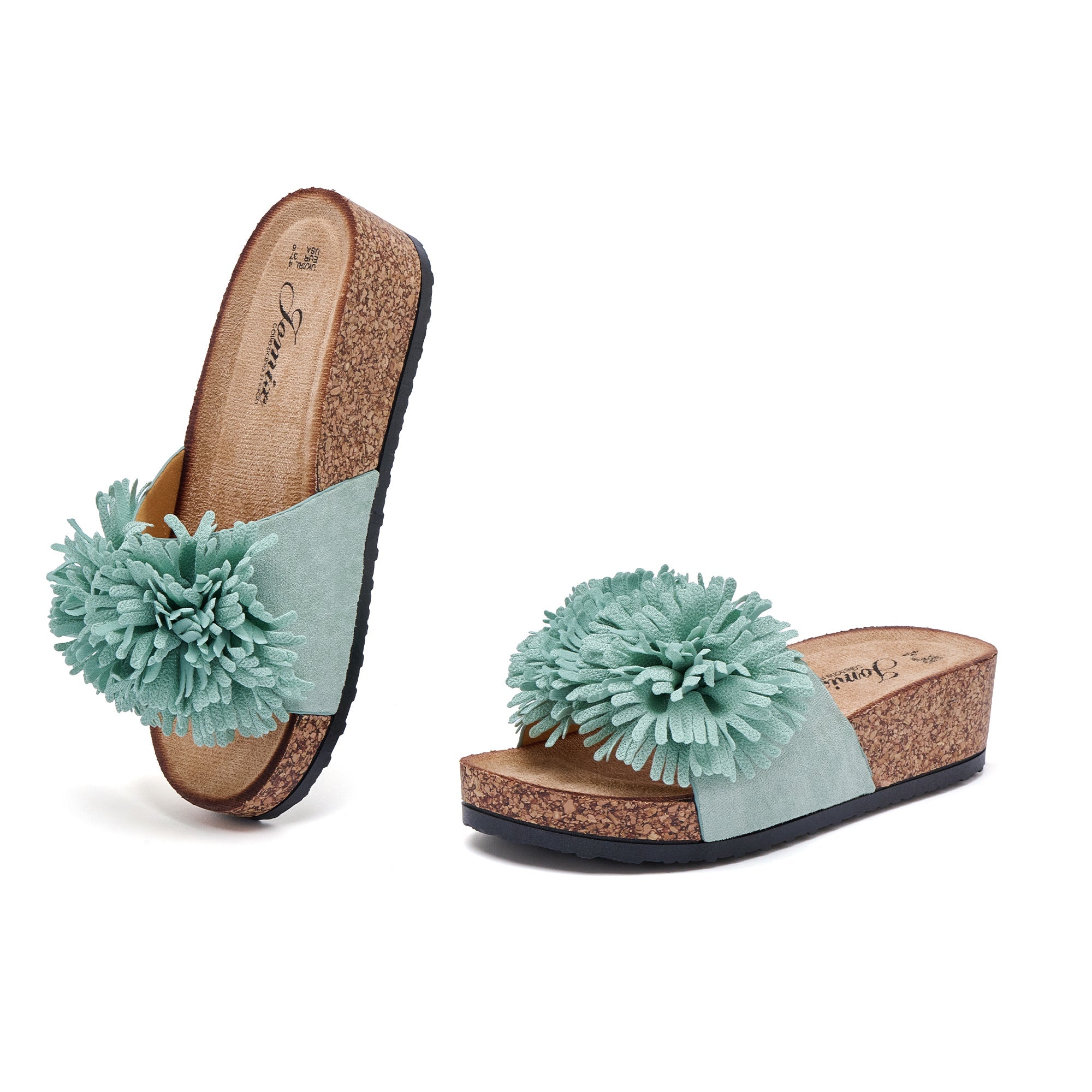 JOMIX Sandali Donna Estive Ciabatte Sughero Moda Sandali Antiscivolo Pantofole WCF250055