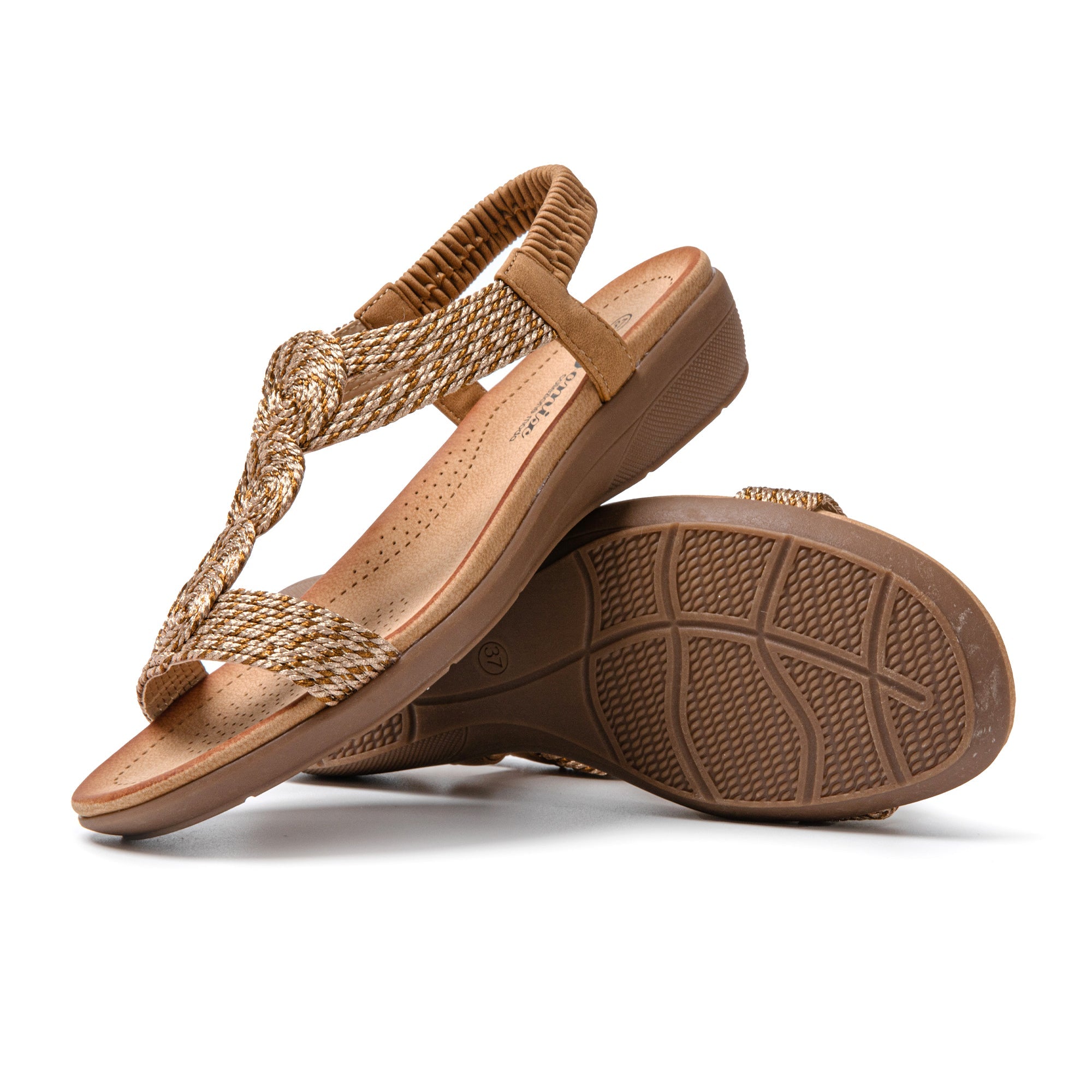 JOMIX Sandali Donna Estive Eleganti Piatto Comodi Sandali SD9367