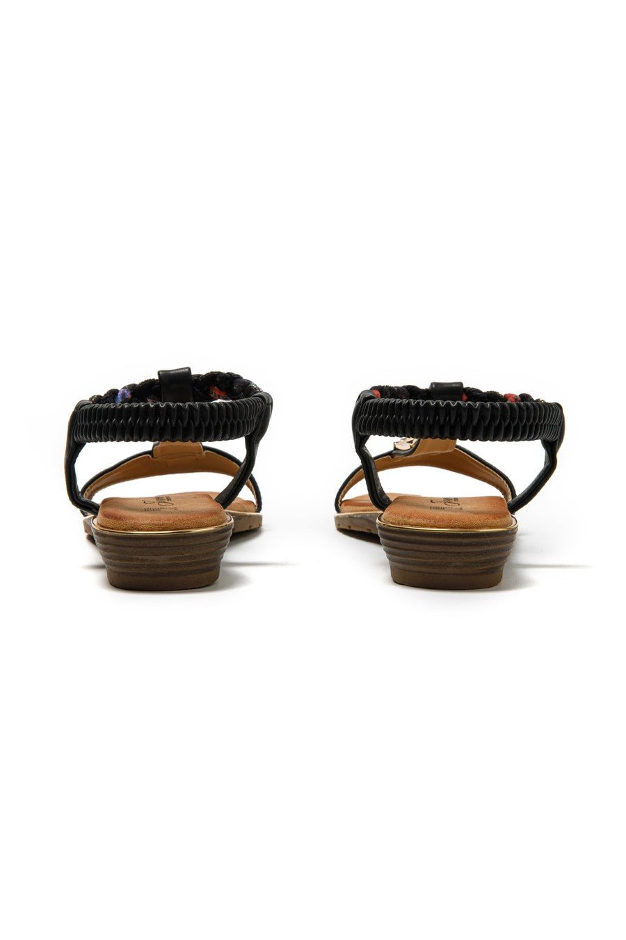 JOMIX Sandali Donna Estive Eleganti Sandali Bassi Comodi con Strass SD9433 SD9434