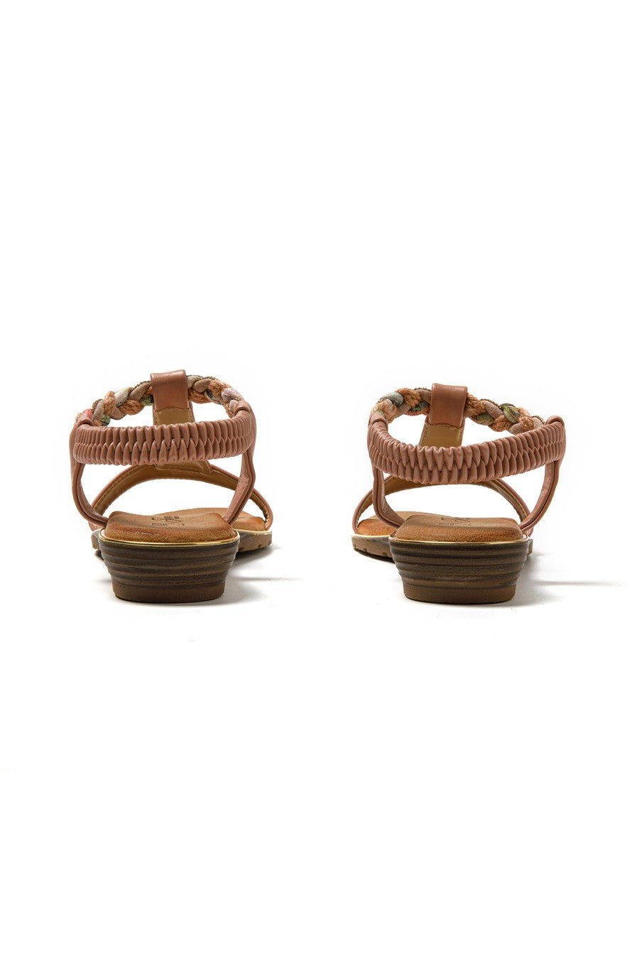 JOMIX Sandali Donna Estive Eleganti Sandali Bassi Comodi con Strass SD9433 SD9434