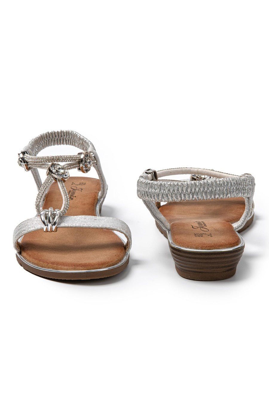 JOMIX Sandali Donna Estive Eleganti Sandali Tacco Bassi Comodi SD9366 SD9373