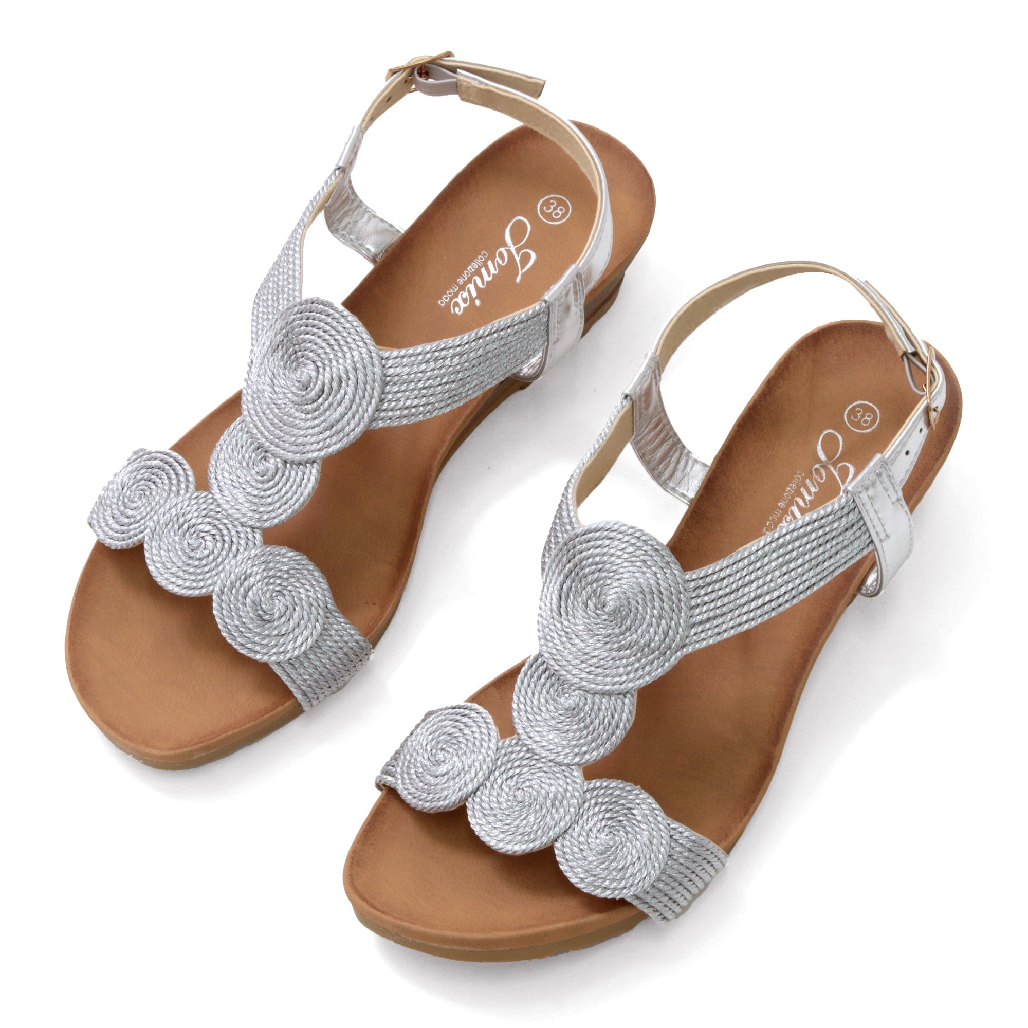 JOMIX Sandali Donna Estivi Comodi Casa Mare Spiaggia Piscina SD8132