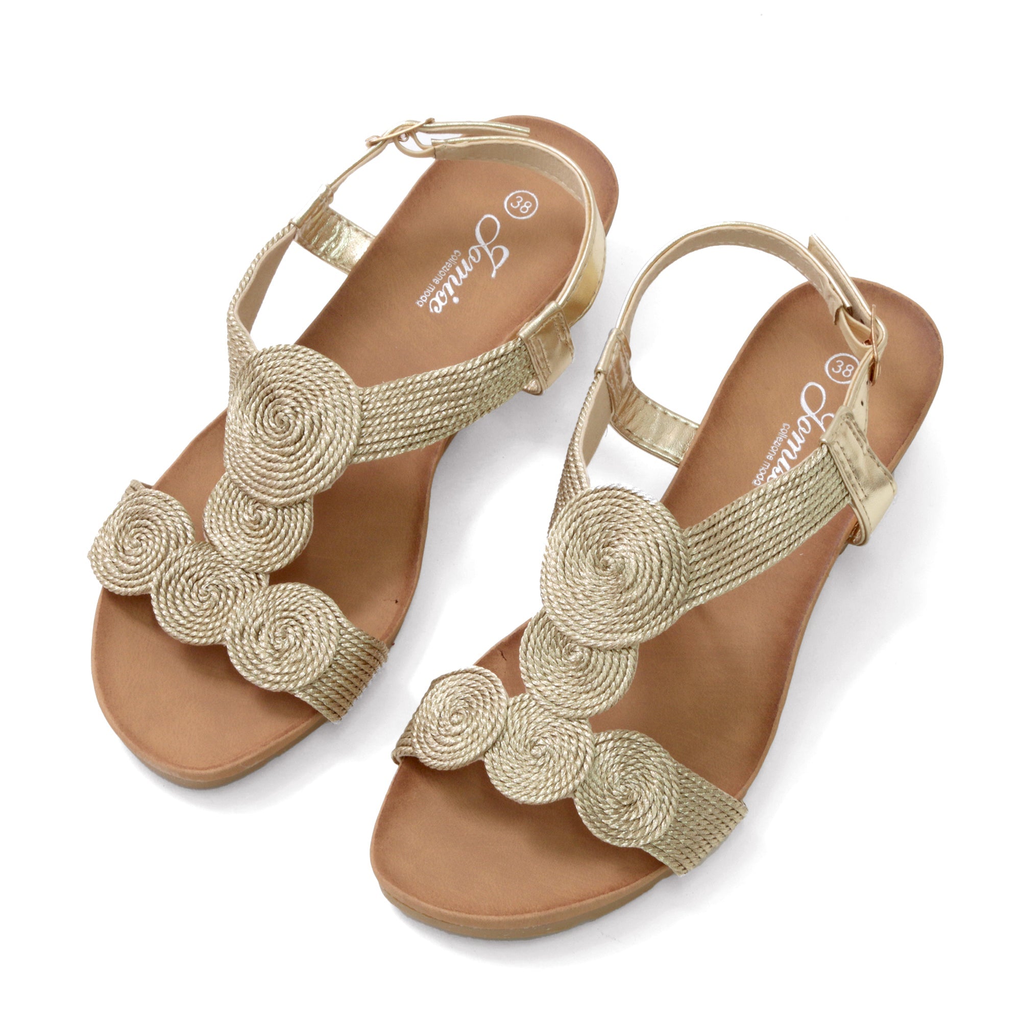 JOMIX Sandali Donna Estivi Comodi Casa Mare Spiaggia Piscina SD8132