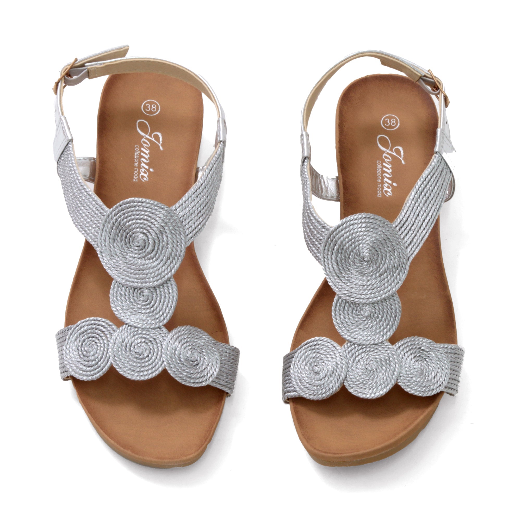 JOMIX Sandali Donna Estivi Comodi Casa Mare Spiaggia Piscina SD8132