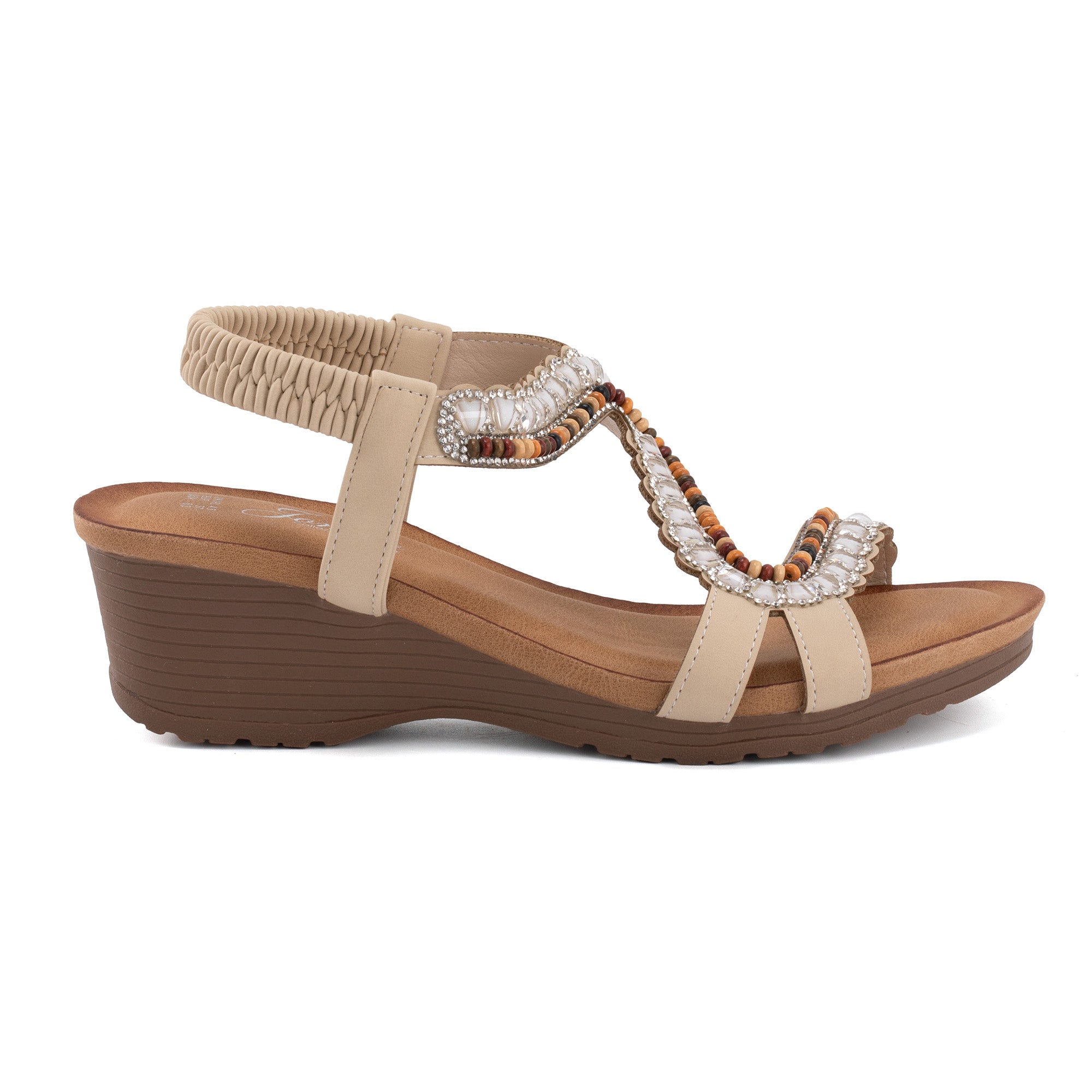 JOMIX Sandali Eleganti da Donna Estive con Zeppa Traspiranti Suola WWS250353