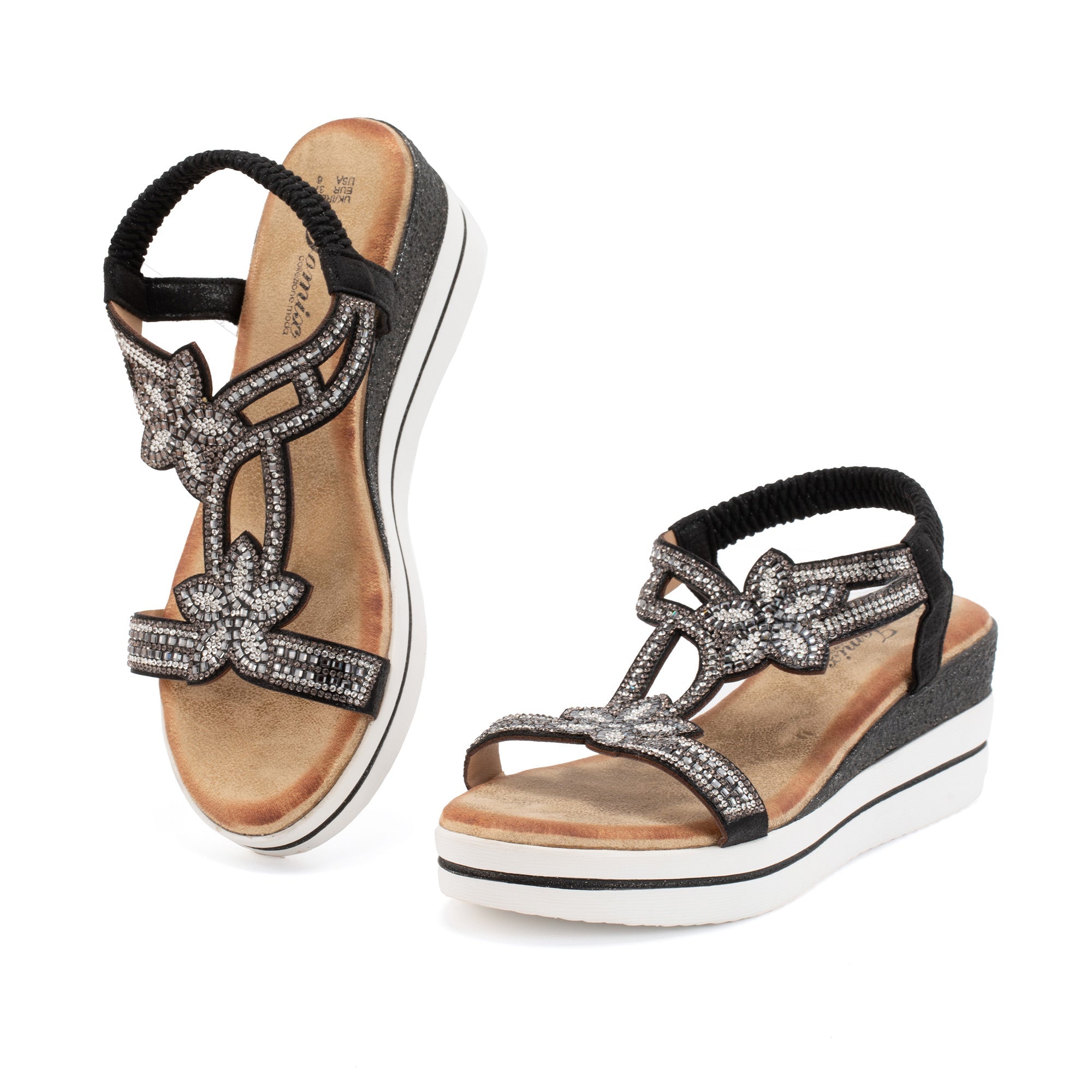 JOMIX Sandali Estive da Donna con Zeppa Scarpe da Spiaggia WWS250241