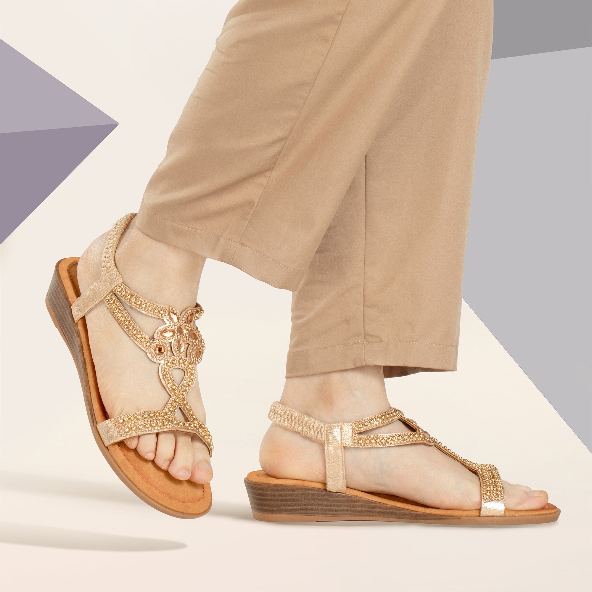 JOMIX Sandali Estive da Donna Morbidi e Confortevoli Eleganti WWS250240