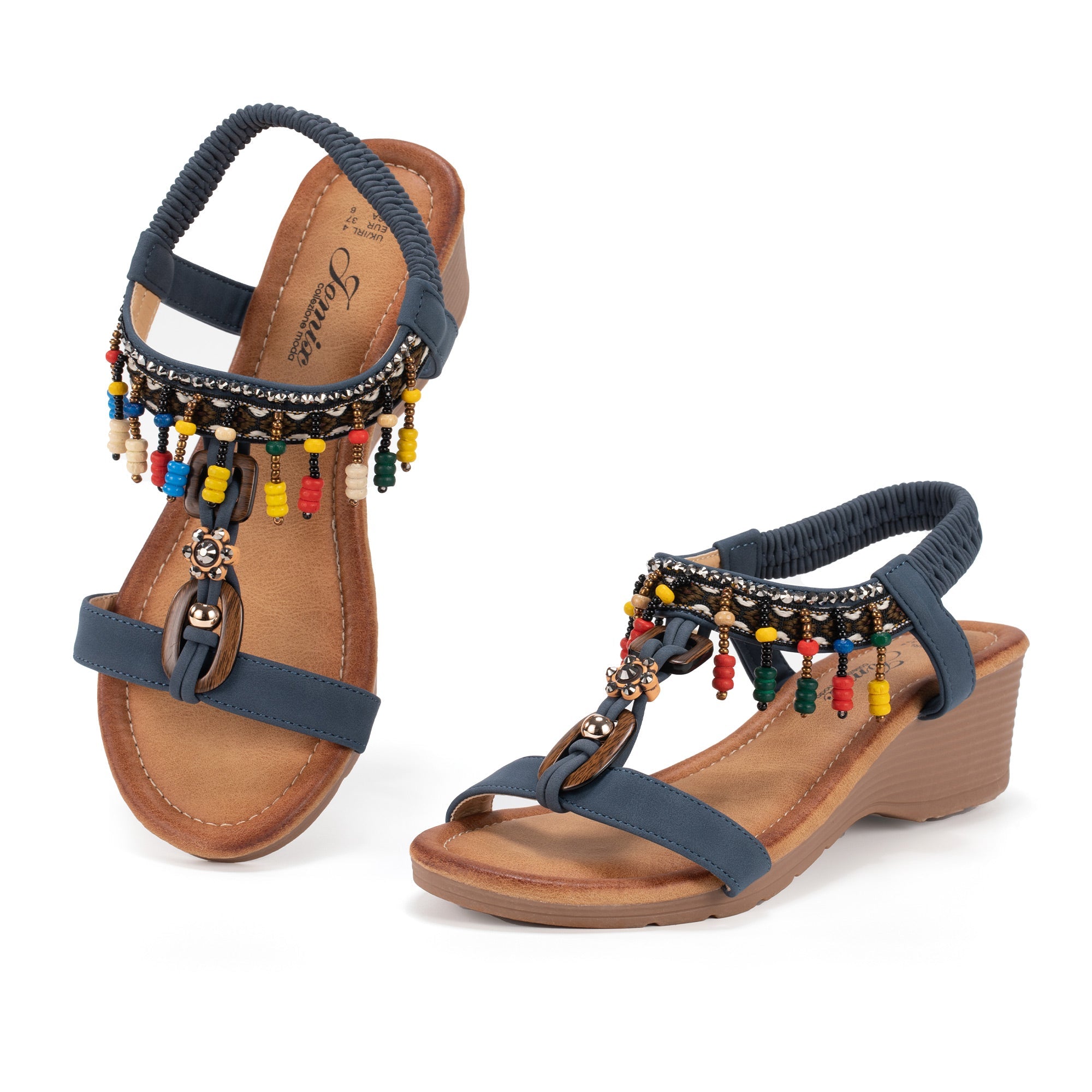 JOMIX Sandali Estive Eleganti da Donna Leggeri e Confortevoli con Tacco WWS250195