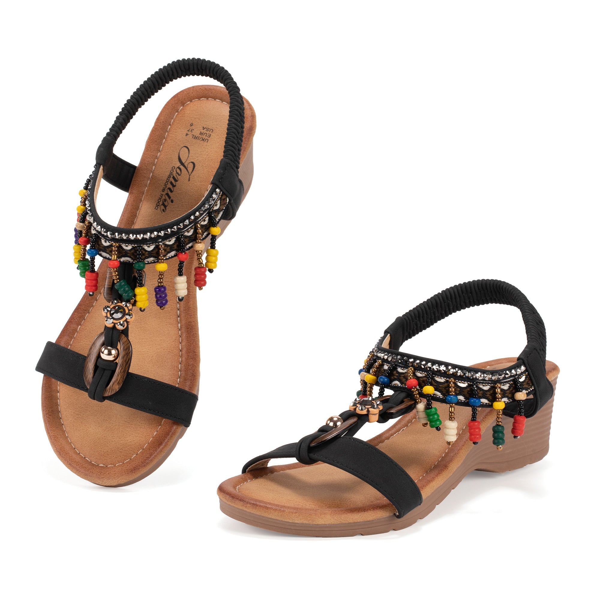 JOMIX Sandali Estive Eleganti da Donna Leggeri e Confortevoli con Tacco WWS250195