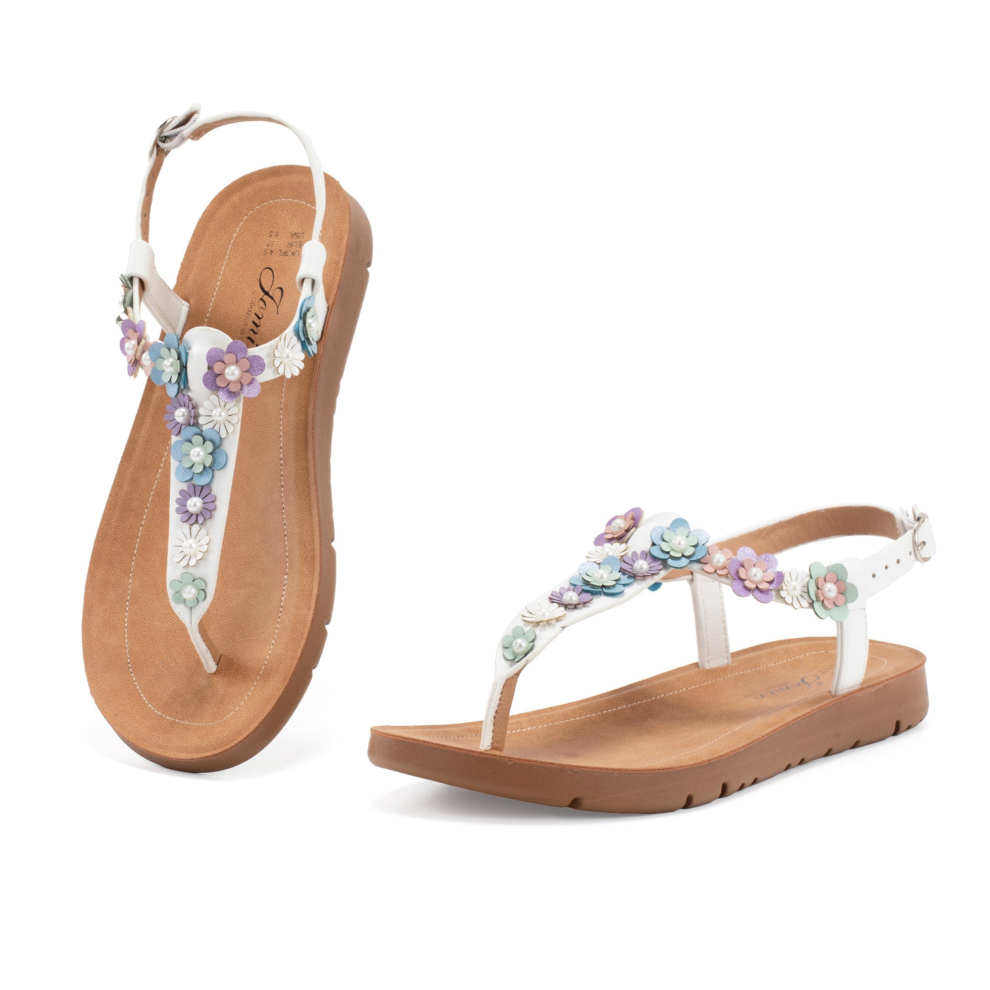 JOMIX Sandali Estive Piatti da Donna Infradito da Spiaggia Antiscivolo WFF250450