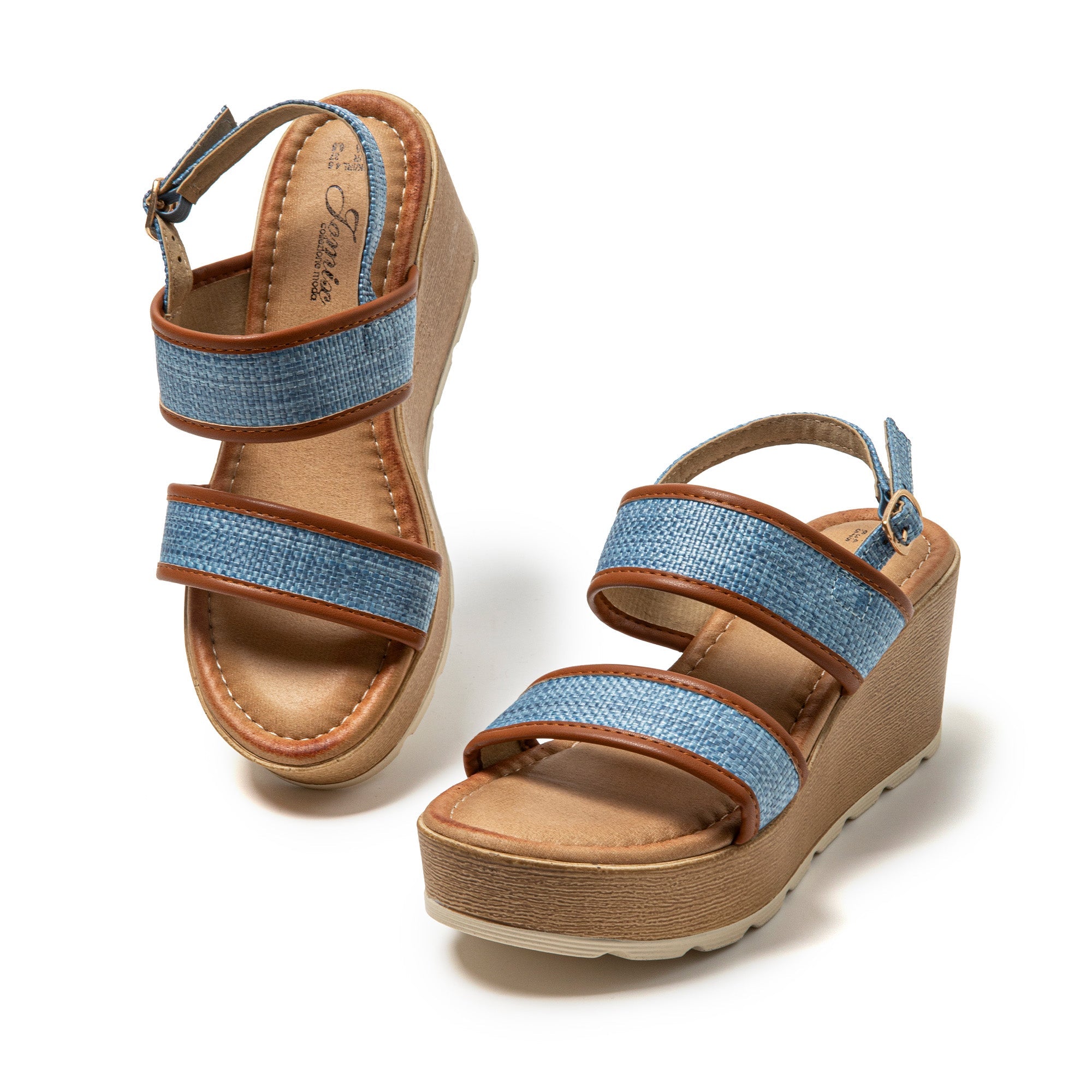 JOMIX Sandali Estive Spessi da Donna Scarpe da Spiaggia Comode Casual o Vacanze al Mare WWS250242