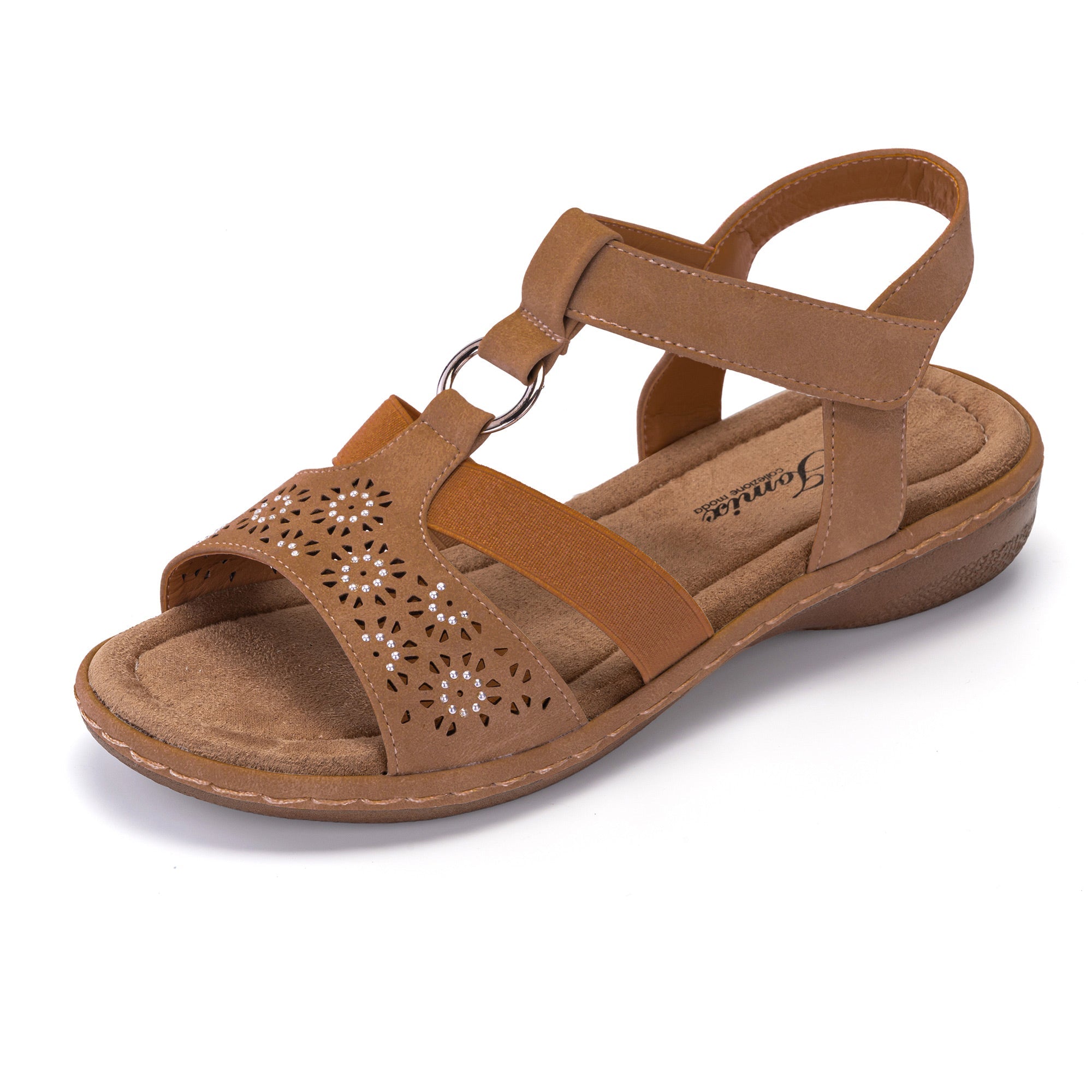 JOMIX Sandali Estivi da Donna Eleganti e Versatili Design a Strappo Facile da Indossare WFF250182