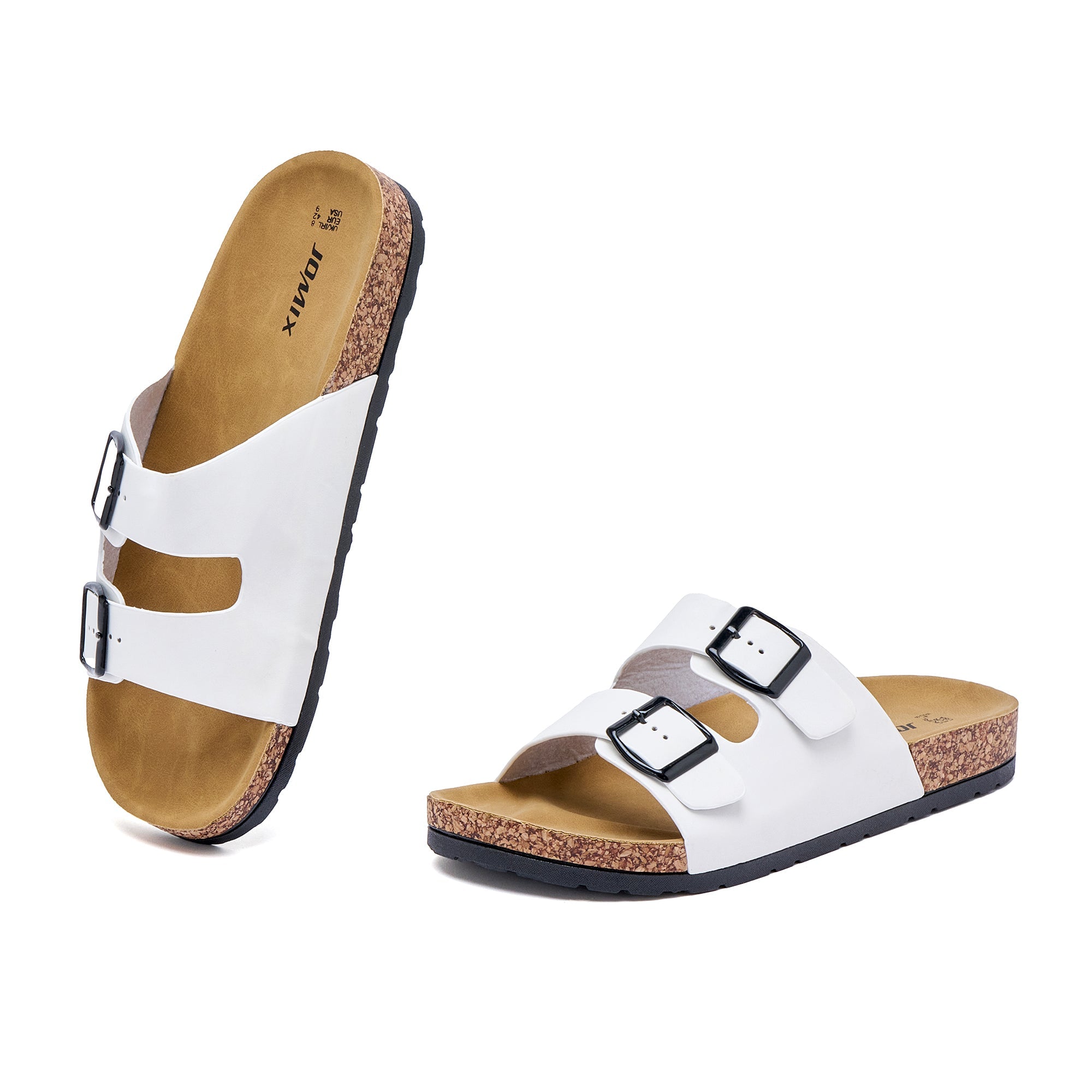 JOMIX Sandali Uomo Estivi Cuoio Ciabatte Uomo Mare Pantofole Uomo Estive MCX250058