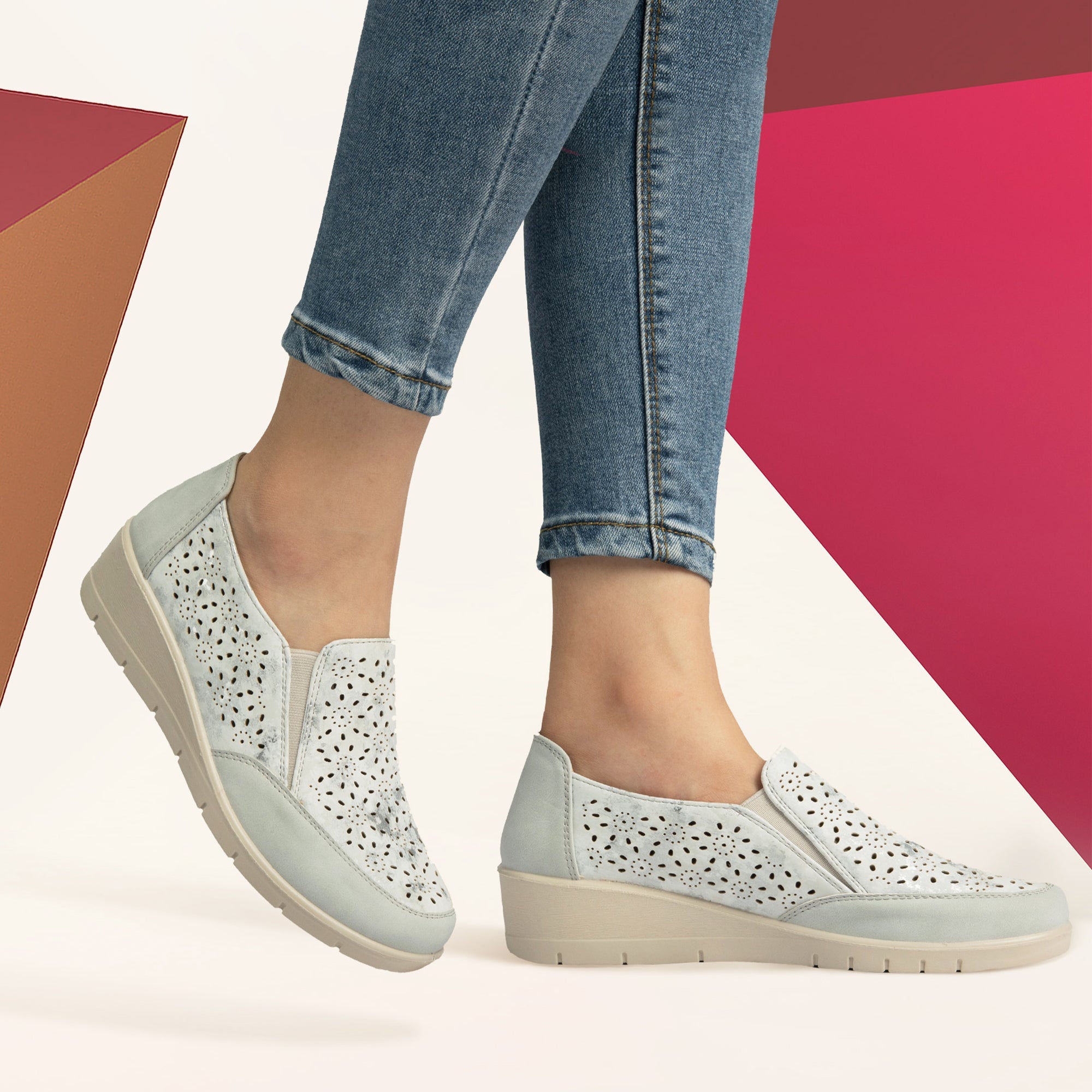 JOMIX Scarpe Casual Piatte Traspiranti per Uomo e Donna Scarpe da Running Corsa WSS250194