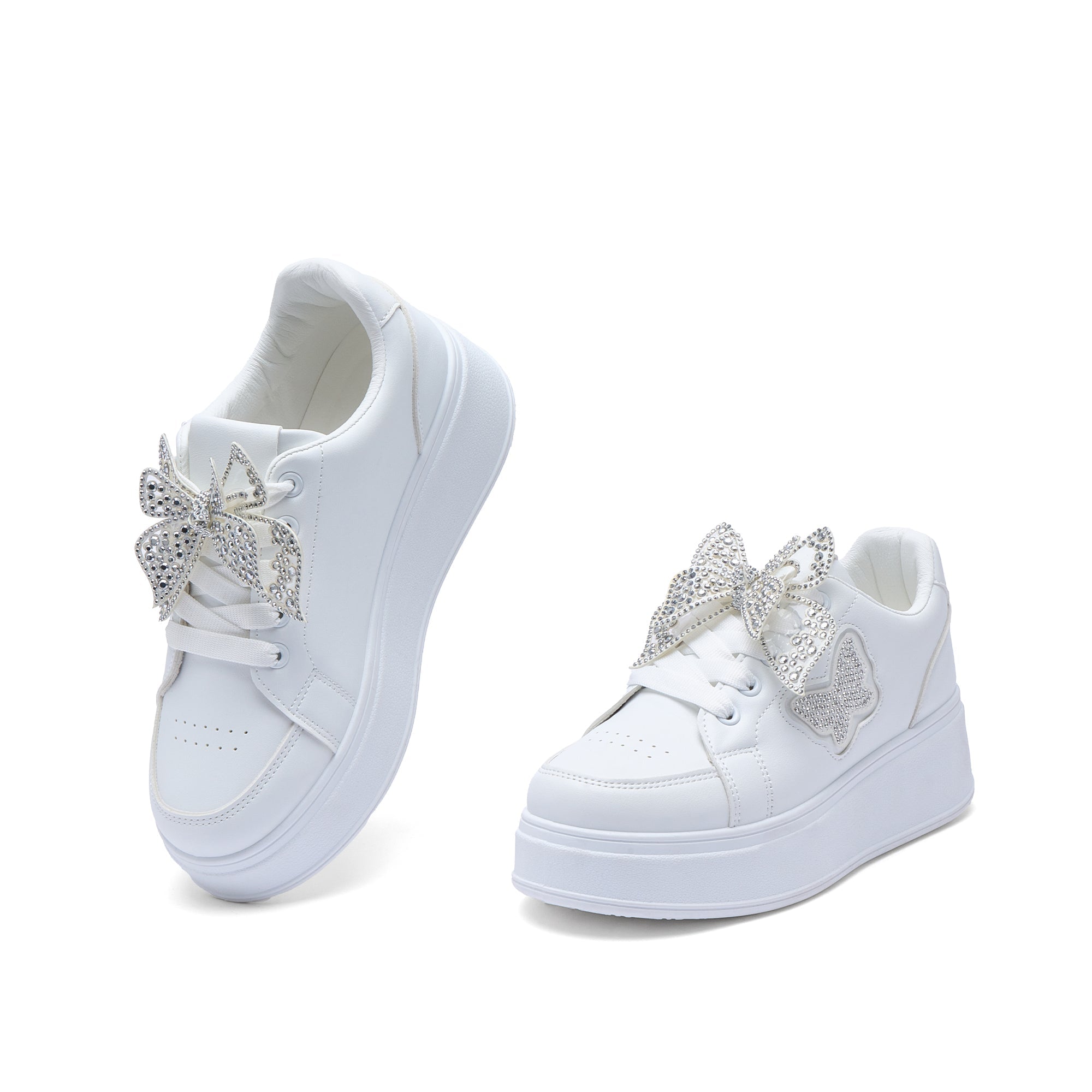 JOMIX Scarpe da Ginnastica Platform Sneakers Donna Casual Leggere Plateau WSC250124