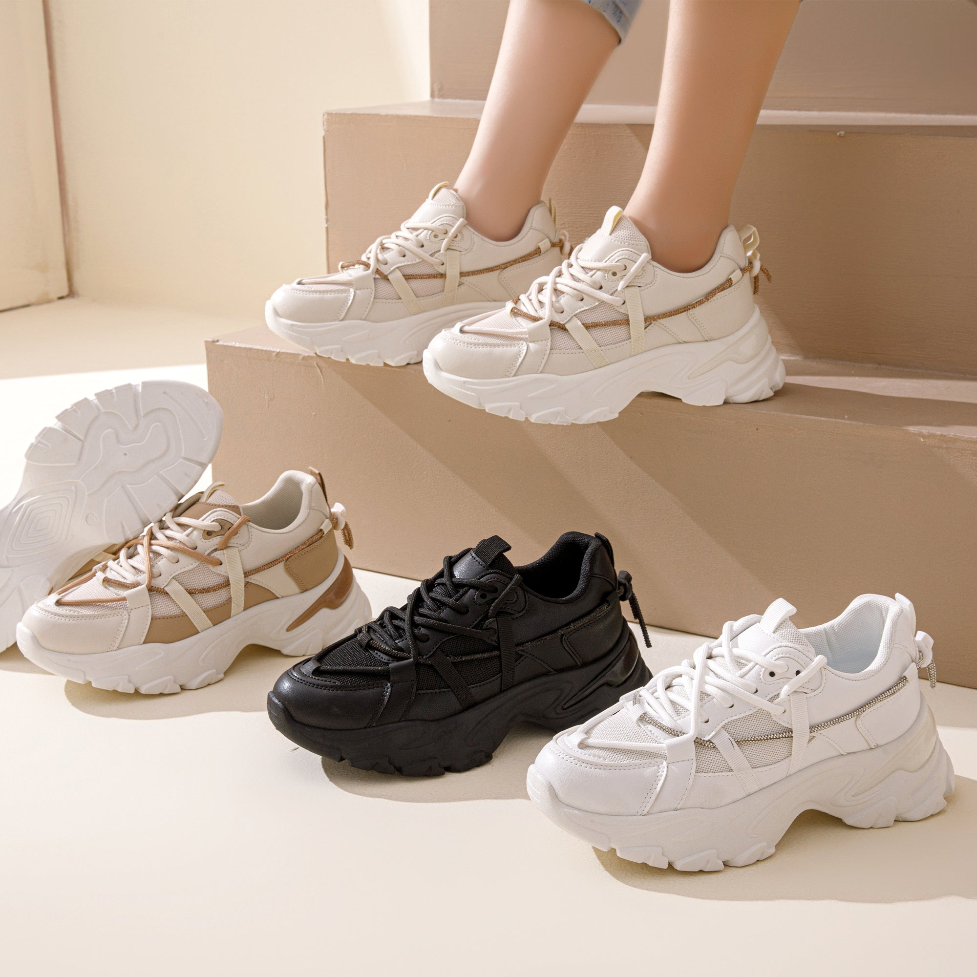 JOMIX Scarpe Donna Corsa Ginnastica Ammortizzate Comode Leggere
