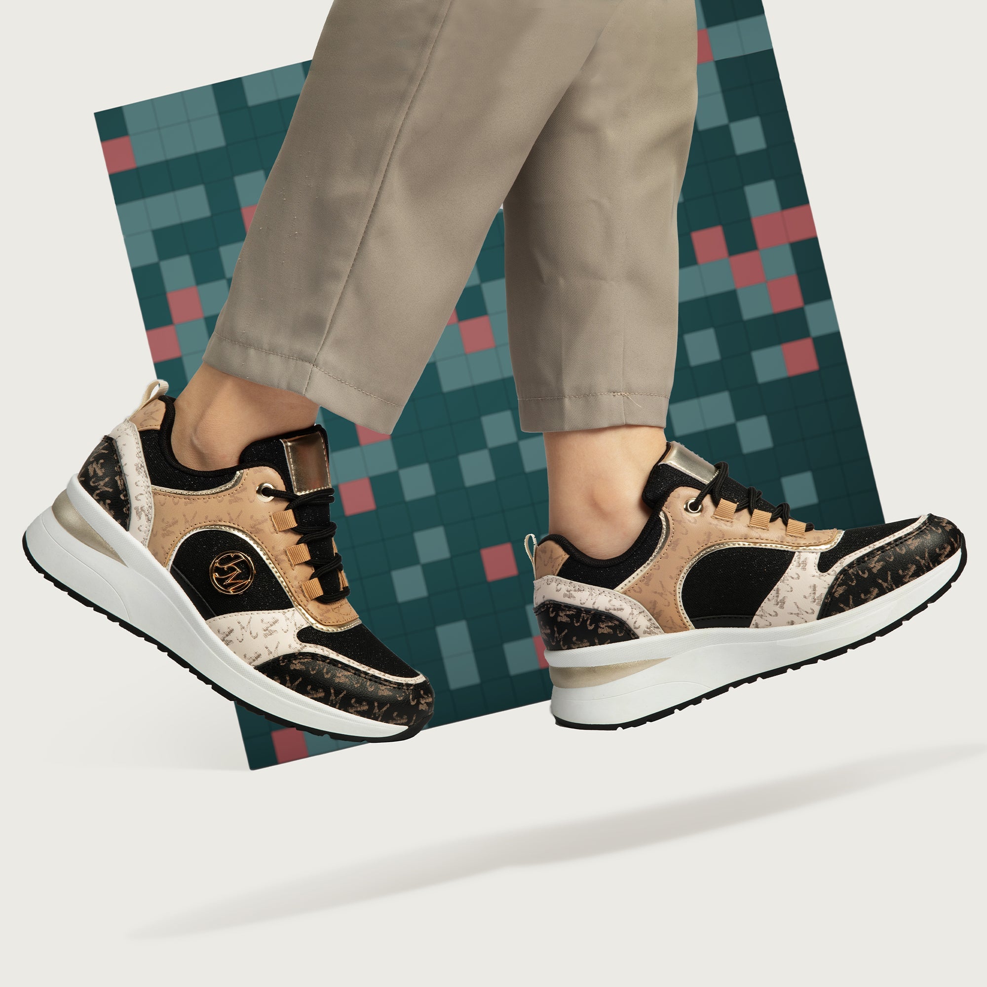 JOMIX Sneaker Casual Comode da Donna Morbide ed Elastiche Traspirante Scarpe WSC250523