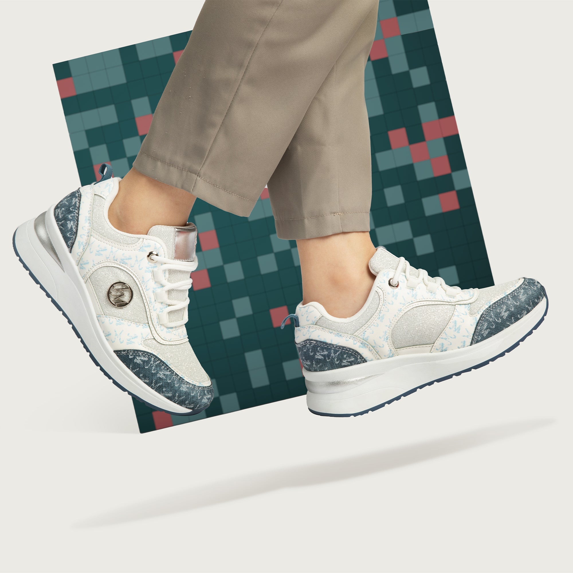 JOMIX Sneaker Casual Comode da Donna Morbide ed Elastiche Traspirante Scarpe WSC250523