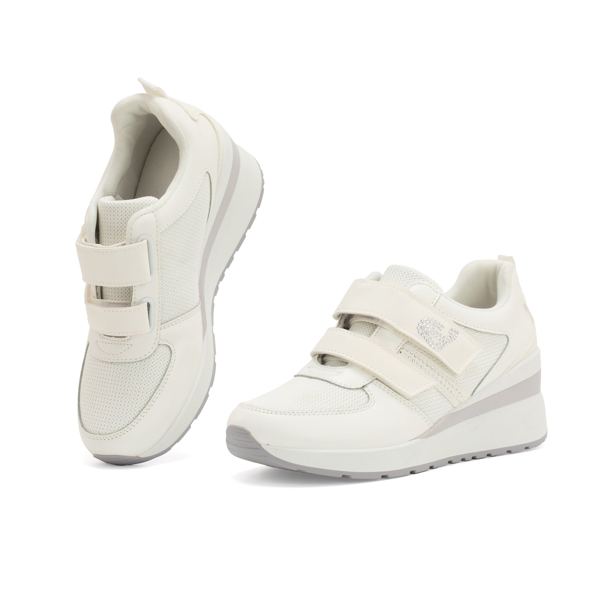 JOMIX Sneaker Casual da Donna Scarpe Sportive con Zeppa che Aumentano L'altezza WSC250516