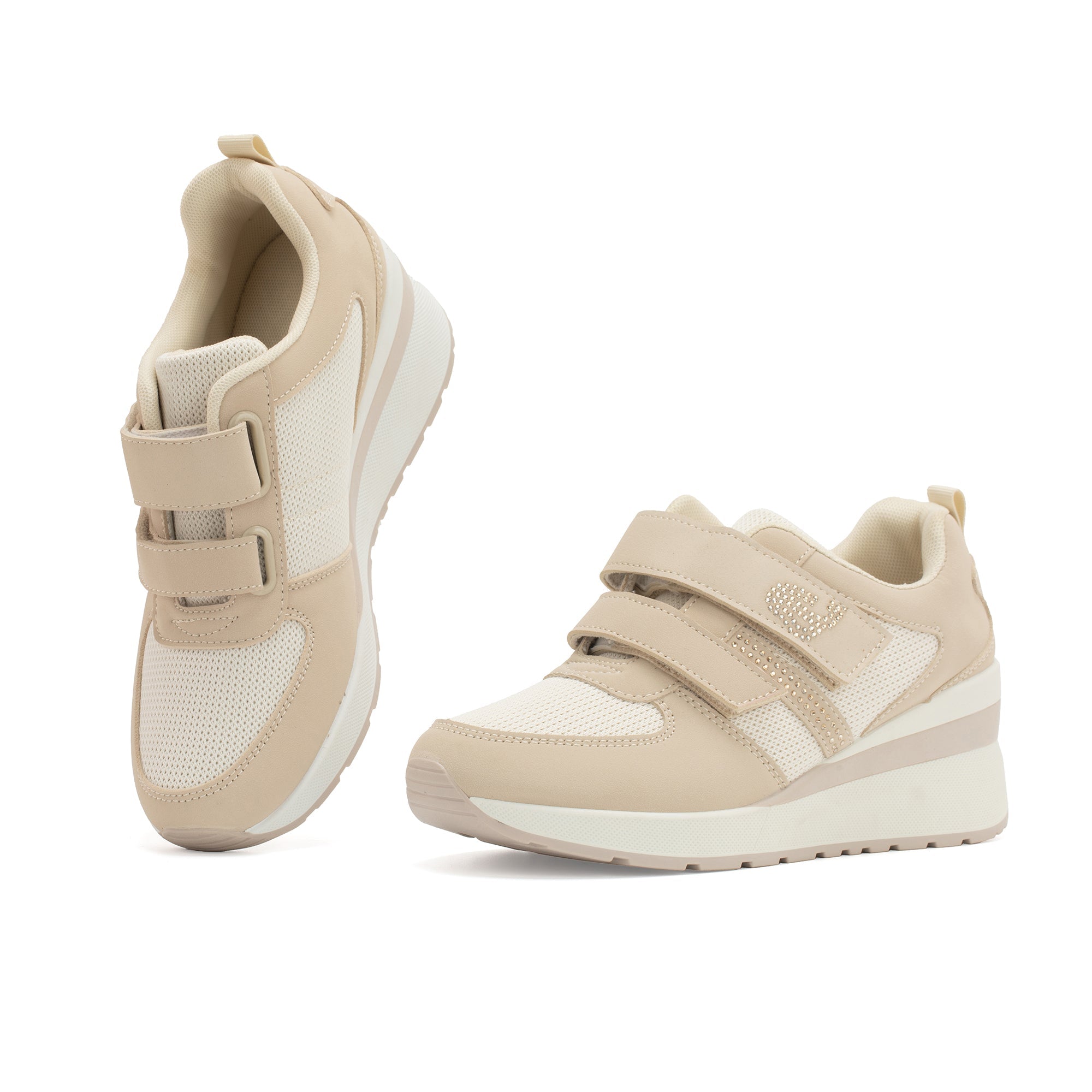 JOMIX Sneaker Casual da Donna Scarpe Sportive con Zeppa che Aumentano L'altezza WSC250516