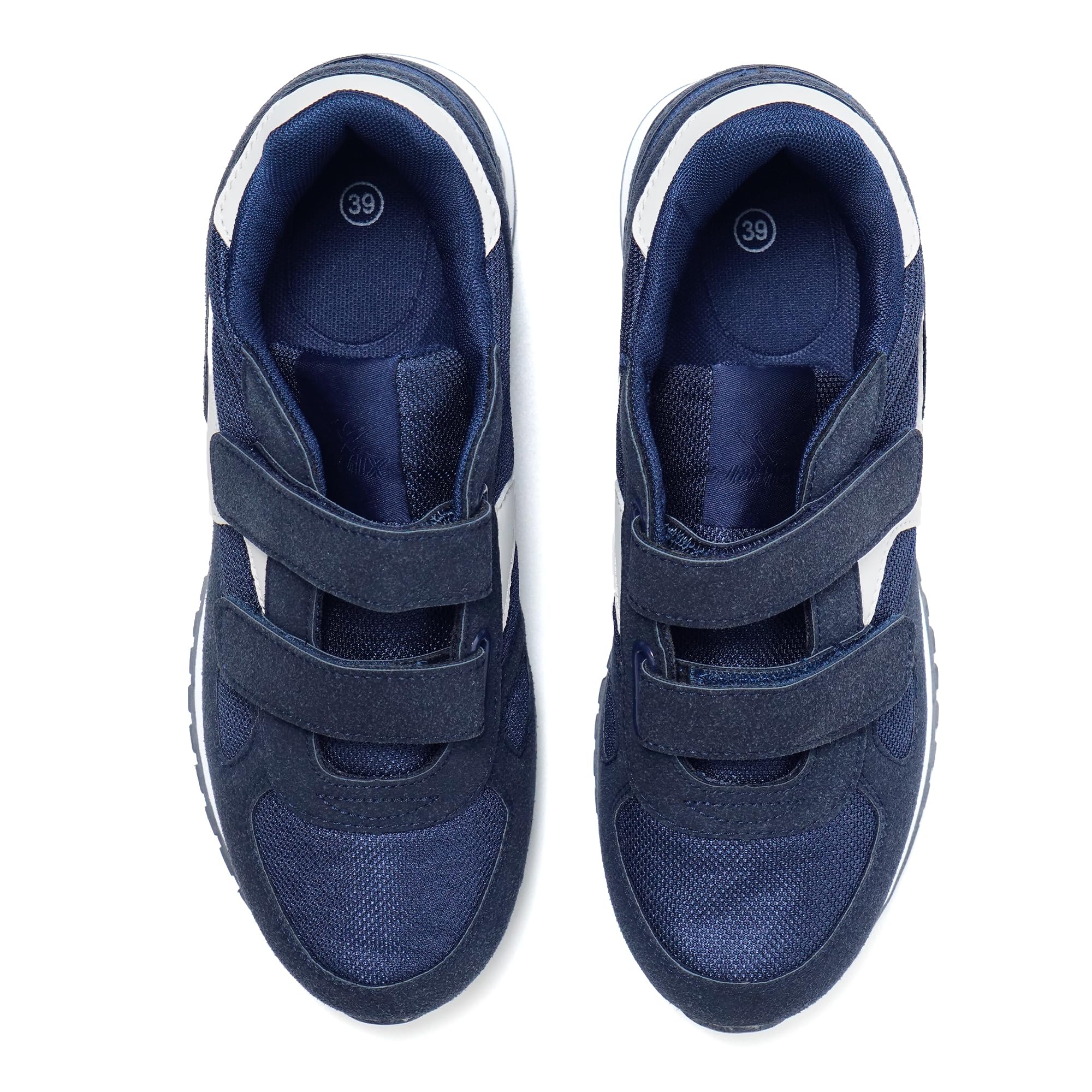 JOMIX Sneaker Herren Klettverschluss Sportschuhe Turnschuhe Laufschuhe Atmungsaktive Trainers Outdoor Fitness Gym