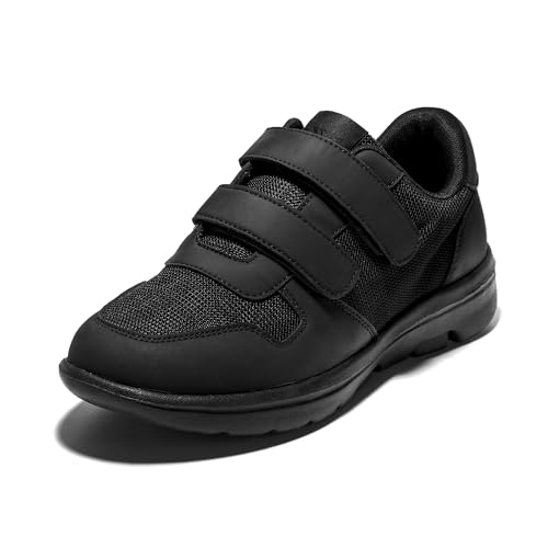JOMIX Sneaker Herren mit Klettverschluss Laufschuhe Leichte Sportschuhe Atmungsaktiv Turnschuhe Straßenlaufschuhe Herrenschuhe