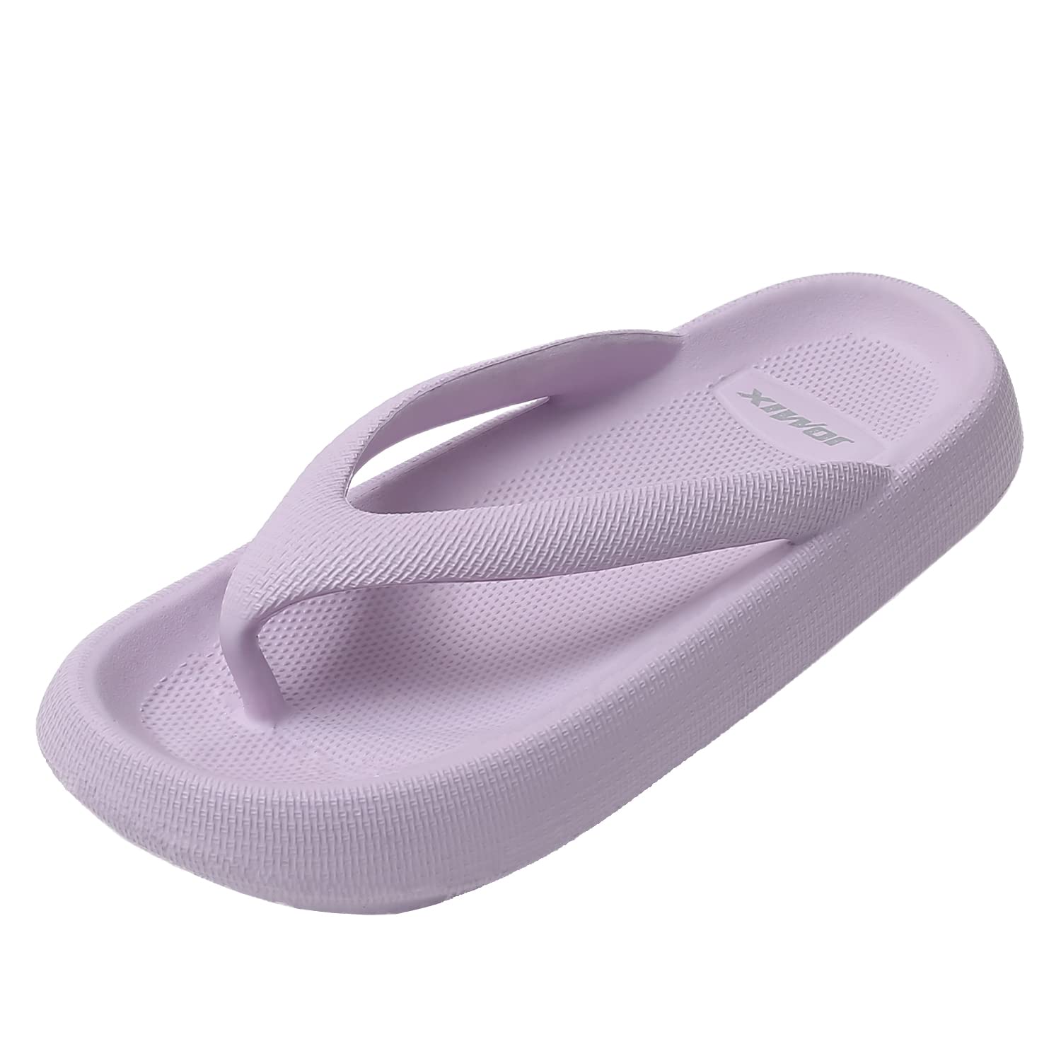JOMIX Sommer Flip Flops Damen Dicke Sohle Schlappen Weiche Sandalen Einfarbige Badelatschen Badeschlappen Meer Pool Strand Schwimmen