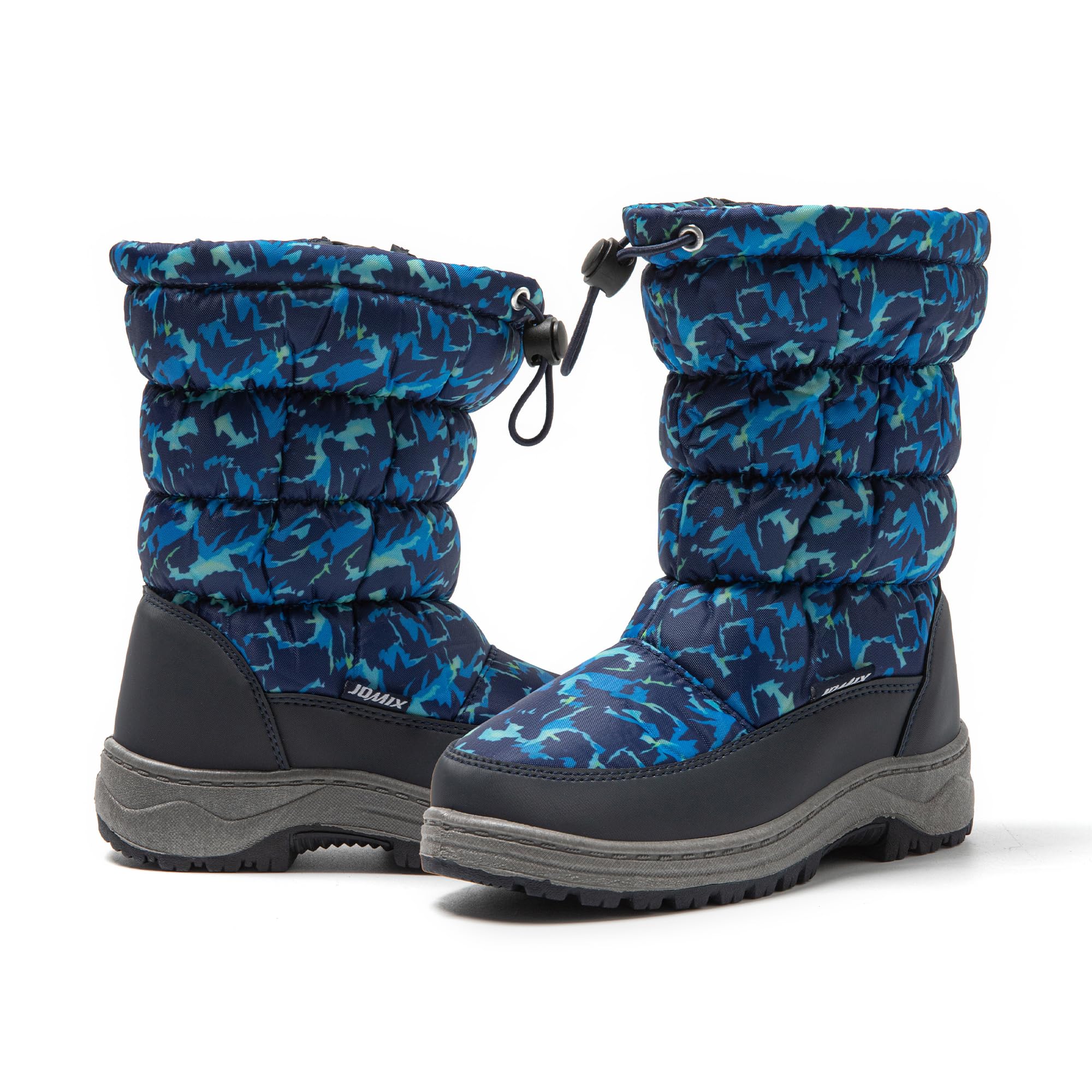 JOMIX Stivali Bambini Stiveletti Doposci Impermeabile da Bambine e Ragazzi