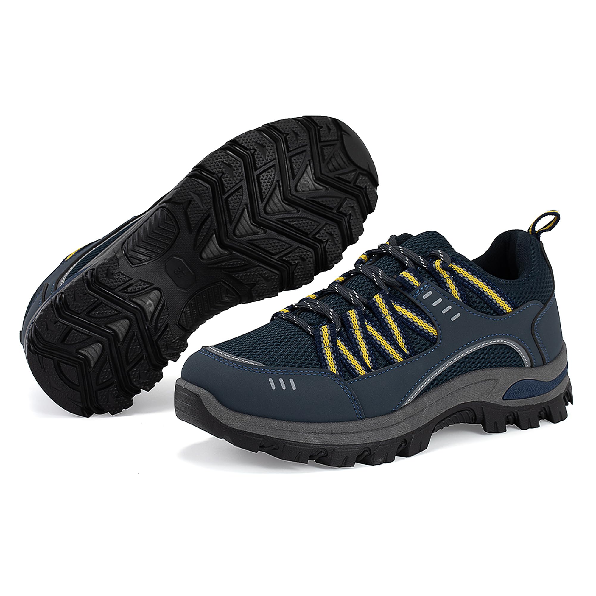 JOMIX Trekkingschuhe Damen Leichte Hiking Schuhe für Wandern Trekking Bergsteigen Atmungsaktiv Rutschfest Komfortabel und Robuste Damen Wanderschuhe