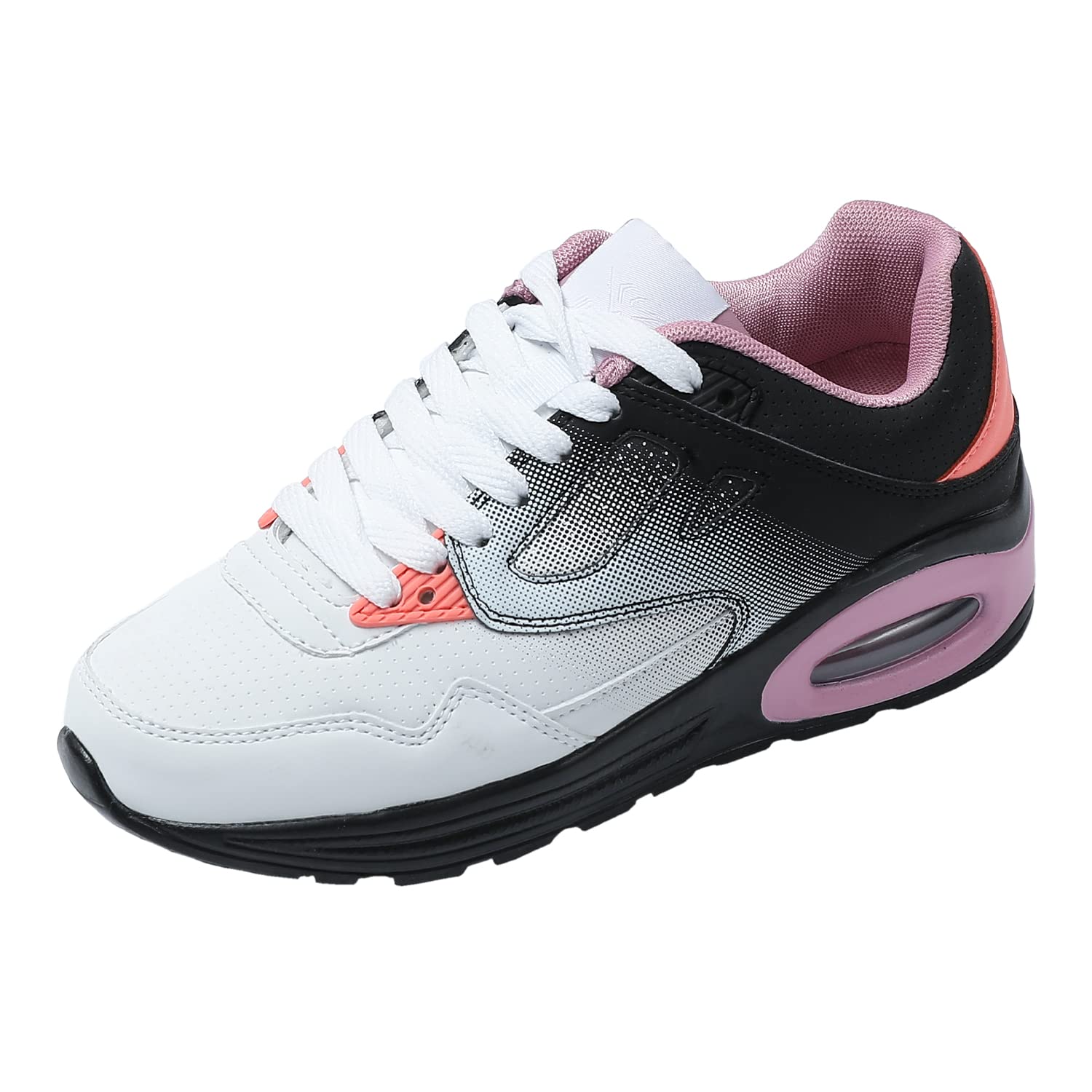 JOMIX Turnschuhe Damen Sneaker Sportschuhe Luftkissen Laufschuhe Anti - Rutsch Atmungsaktive Trainers Fitness Gym Straßen Outdoor