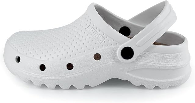 JOMIX Unisex Clogs Krankenhaus Küche Arbeitsclogs Anti - Rutsch Gummi Arbeitsschuhe Gartenschuhe