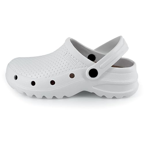 JOMIX Unisex Clogs Krankenhaus Küche Arbeitsclogs Anti - Rutsch Gummi Arbeitsschuhe Gartenschuhe
