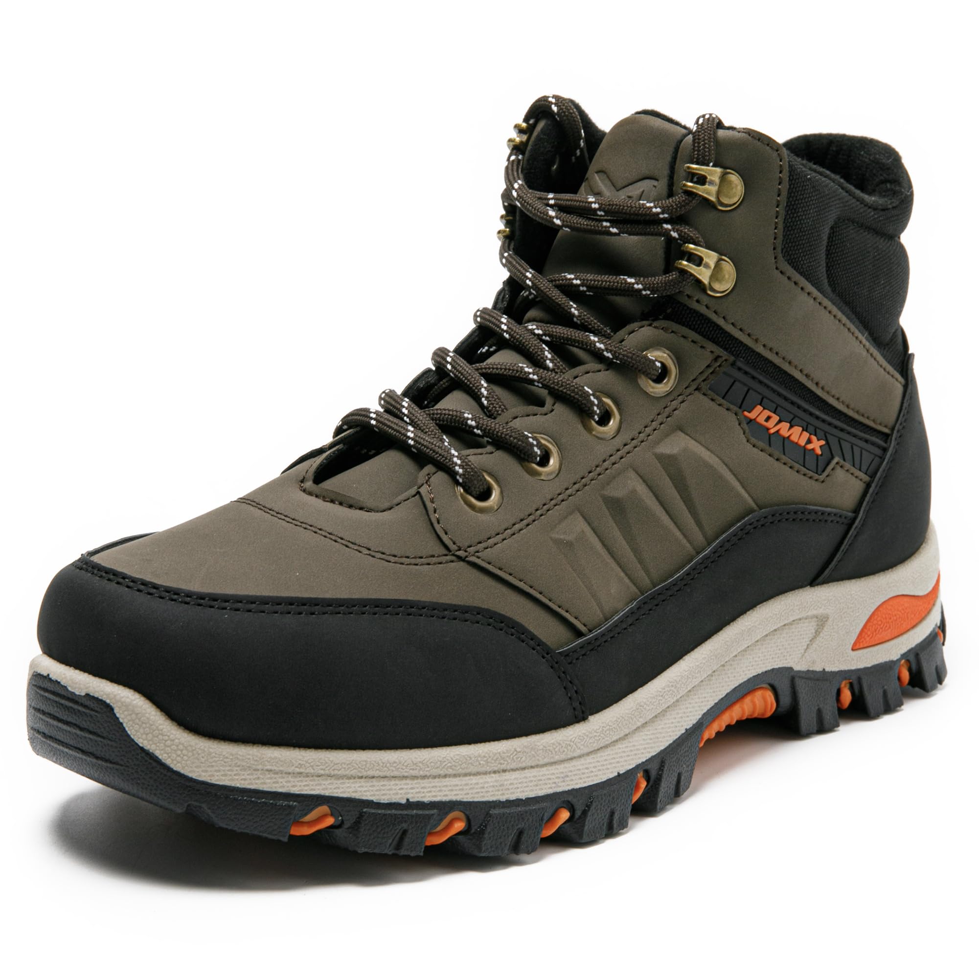JOMIX Wanderschuhe Herren Trekking Schuhe Outdoor Stiefel Wasserdicht Rutschfest Knöchelhoch Trekkingschuhe Herren Hiking Boots