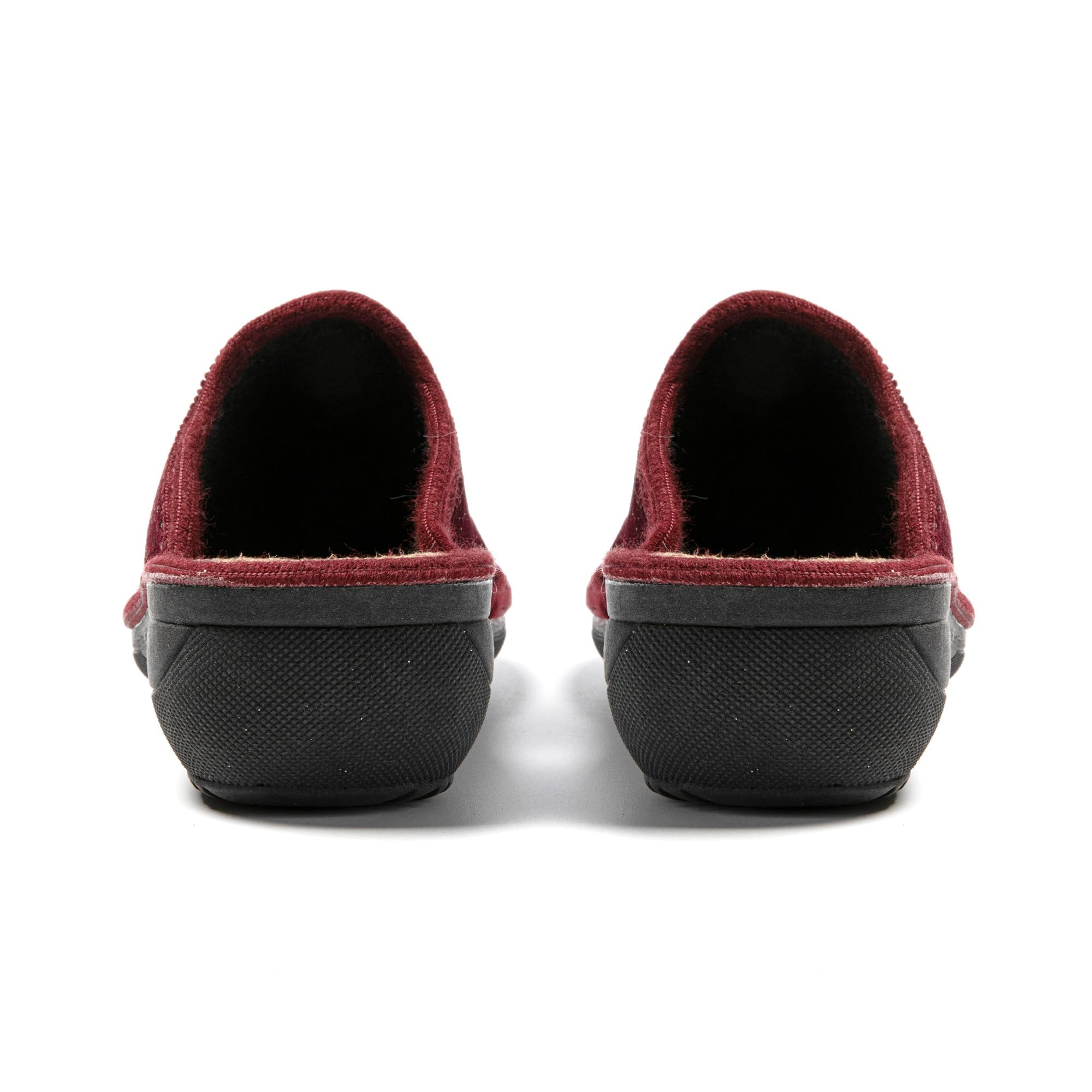 JOMIX Winter Hausschuhe Damen Bequeme Pantoffeln Punkten Italien Slippers Indoor