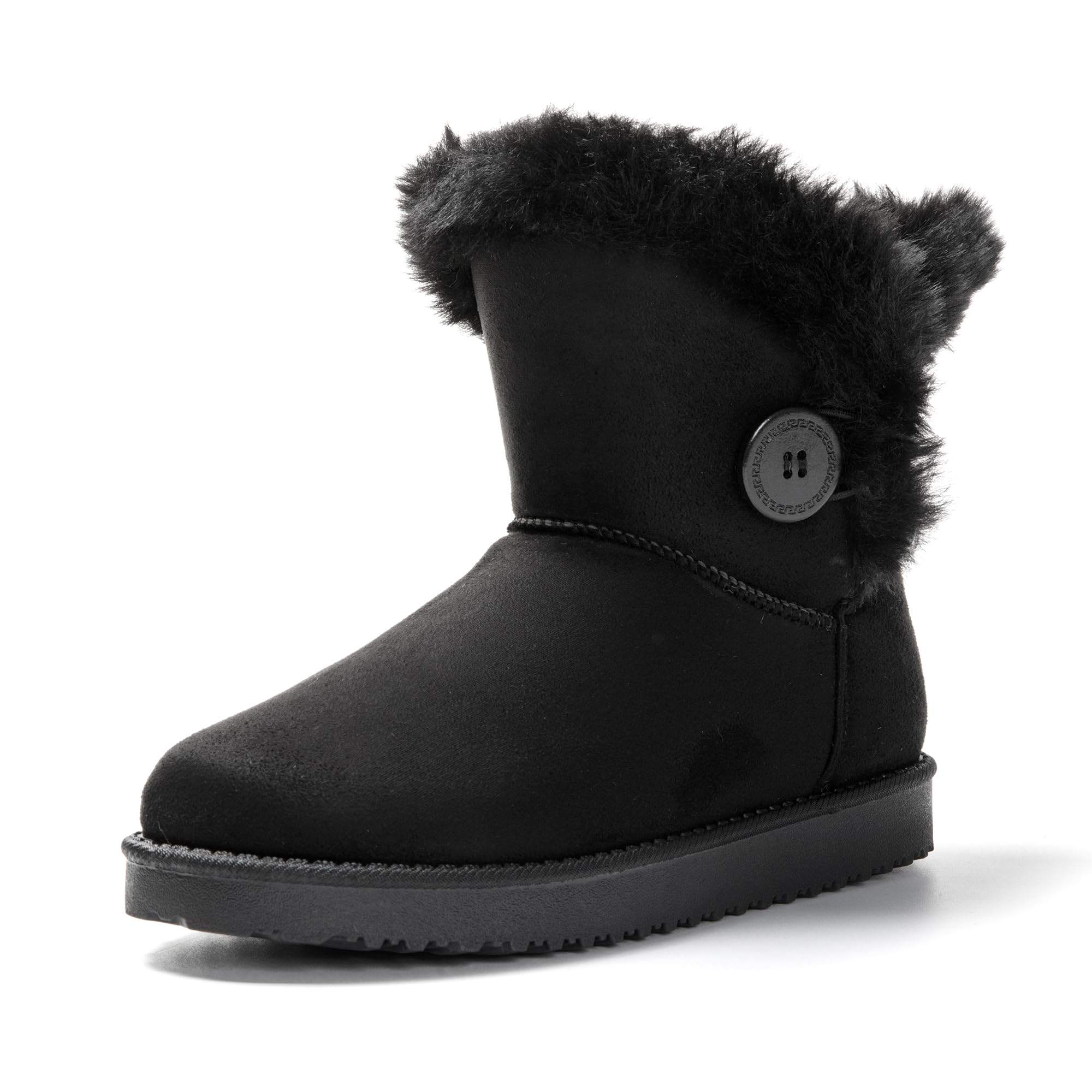 JOMIX Winter Stiefeletten Damen Warme Wildleder Boots Flauschige Fell Stiefel Gefütterte Winterstiefel Warme Winterstiefel Chukka Boots