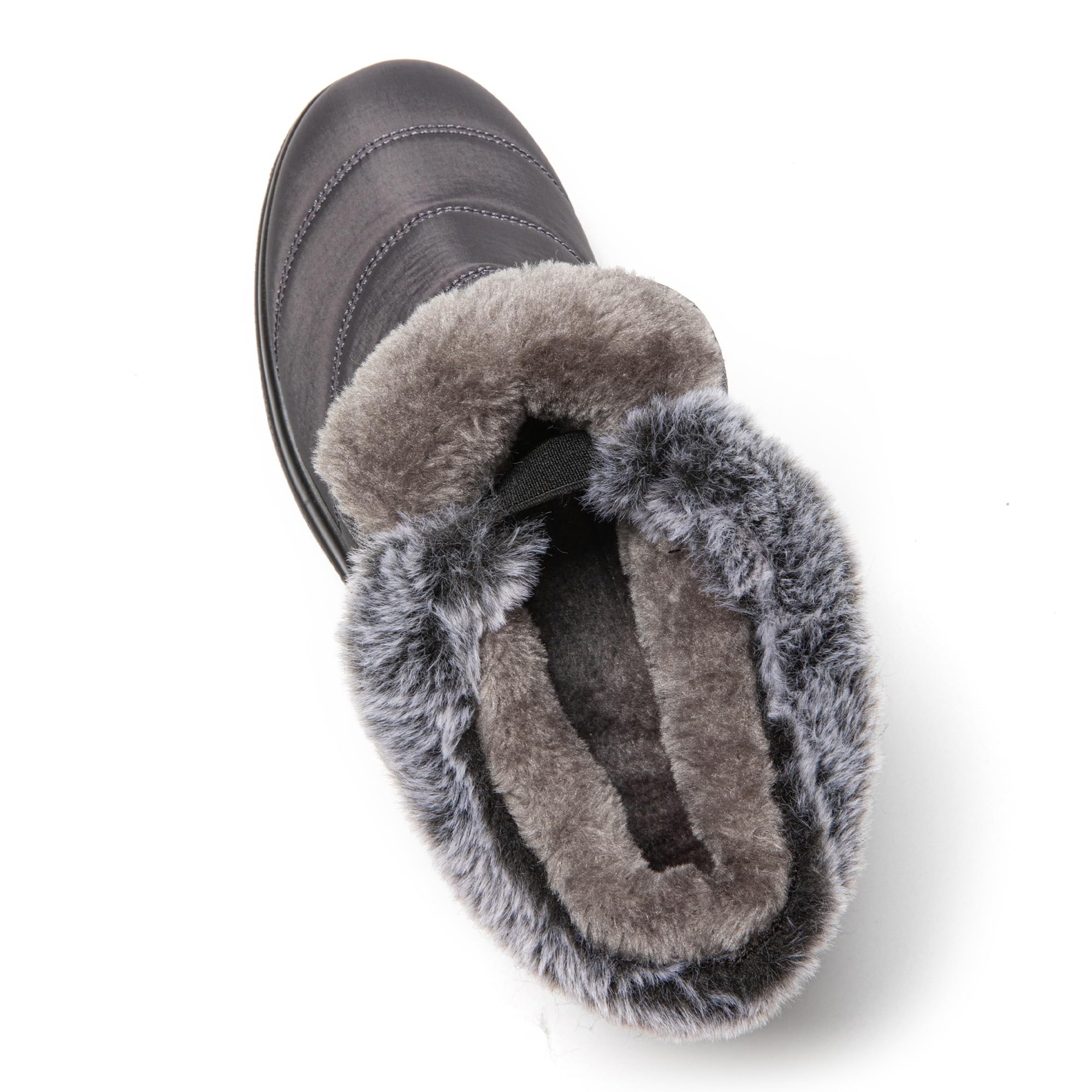 JOMIX Winterschuhe Damen Winterstiefel mit Klettverschluss Warme Hausschuhe Plüsch Wasserdicht Gefüttert Schuhe Rutschfest Outdoor Schuhe Plateau