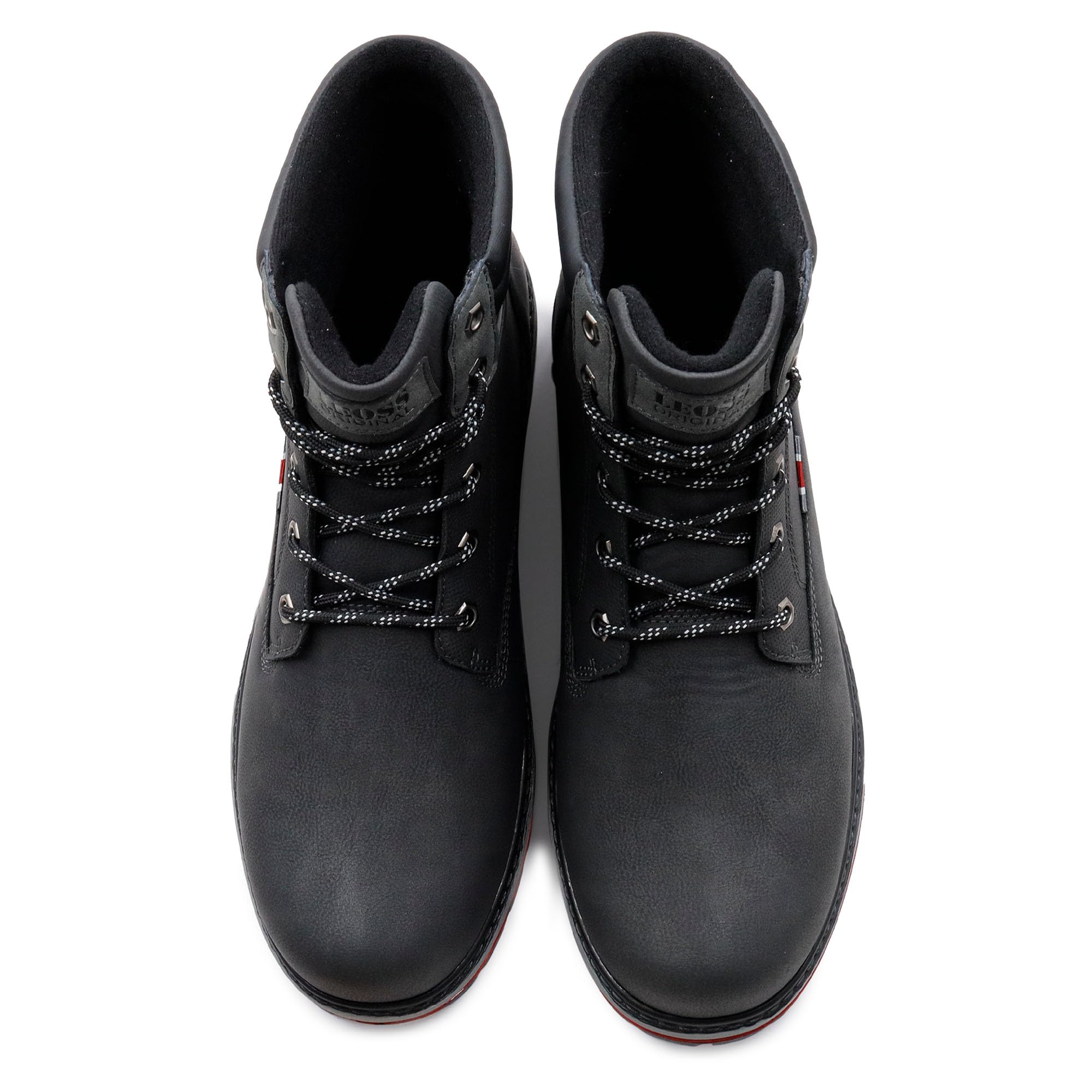LEOSS ORIGINAL Botas de hombre de invierno casuales de invierno para caminar de piel sintética