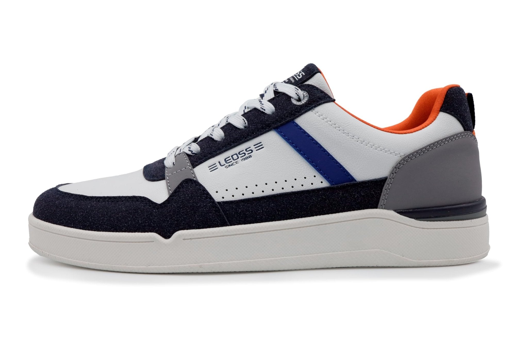 LEOSS ORIGINAL Hombres Zapatillas Cuero Casual Gimnasia Paseo Zapatillas Casual Bajas Zapatos