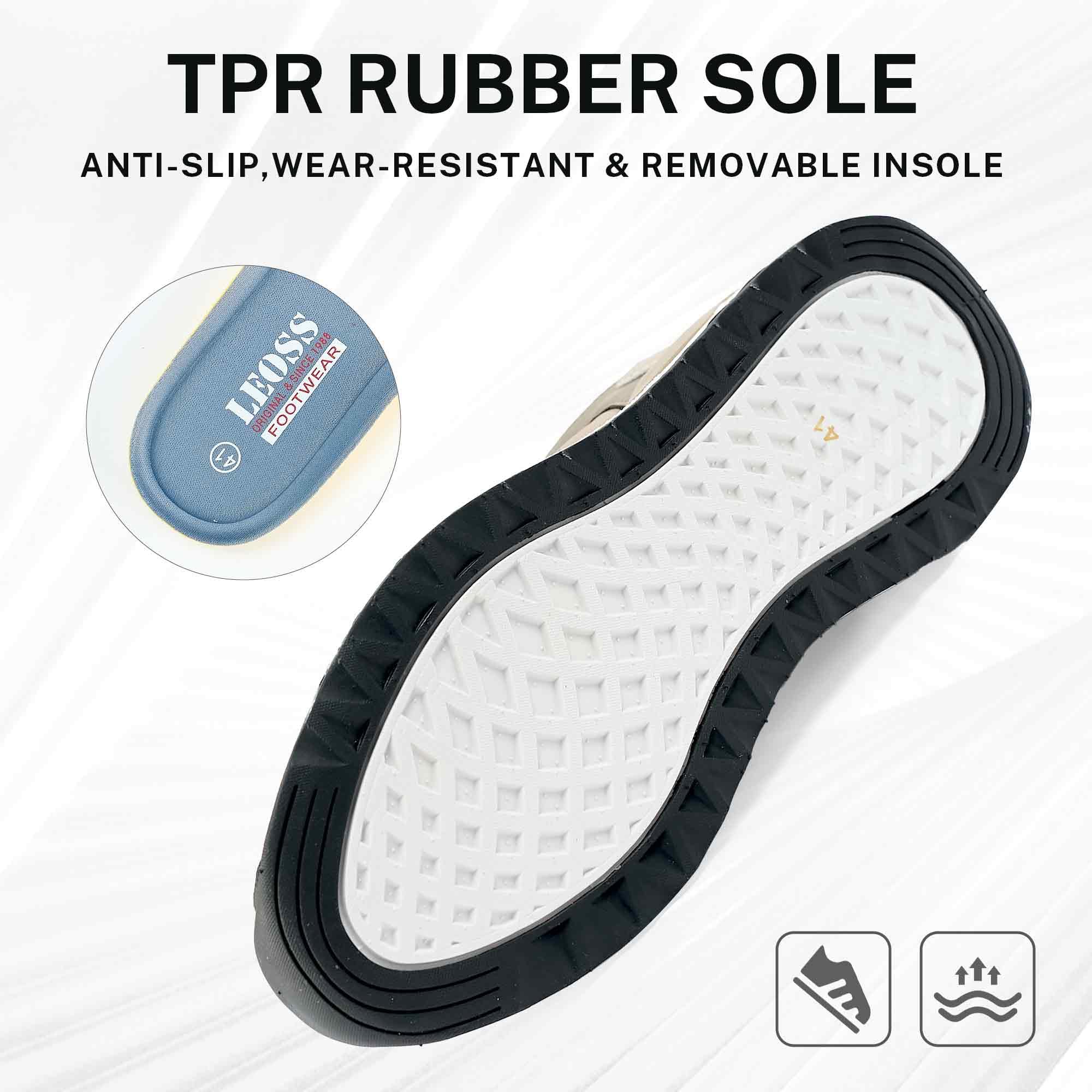 LEOSS ORIGINAL Sneakers Jogging Fitness Sportive Scarpe Casual Traspiranti da Uomo con Lacci Sneakers