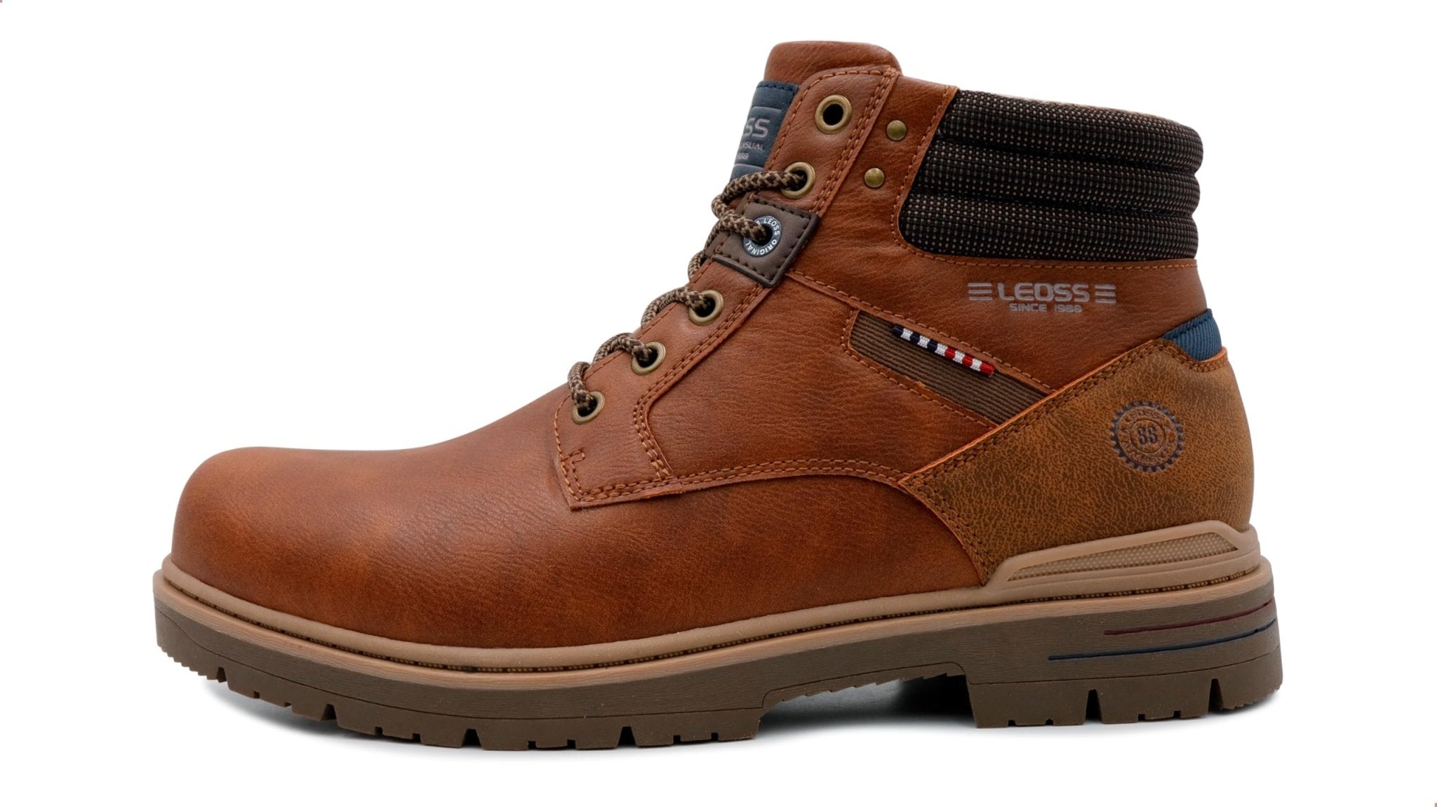 LEOSS ORIGINAL Uomo Stivaletti Casual Outdoor Scarpe Stringate Scarpe