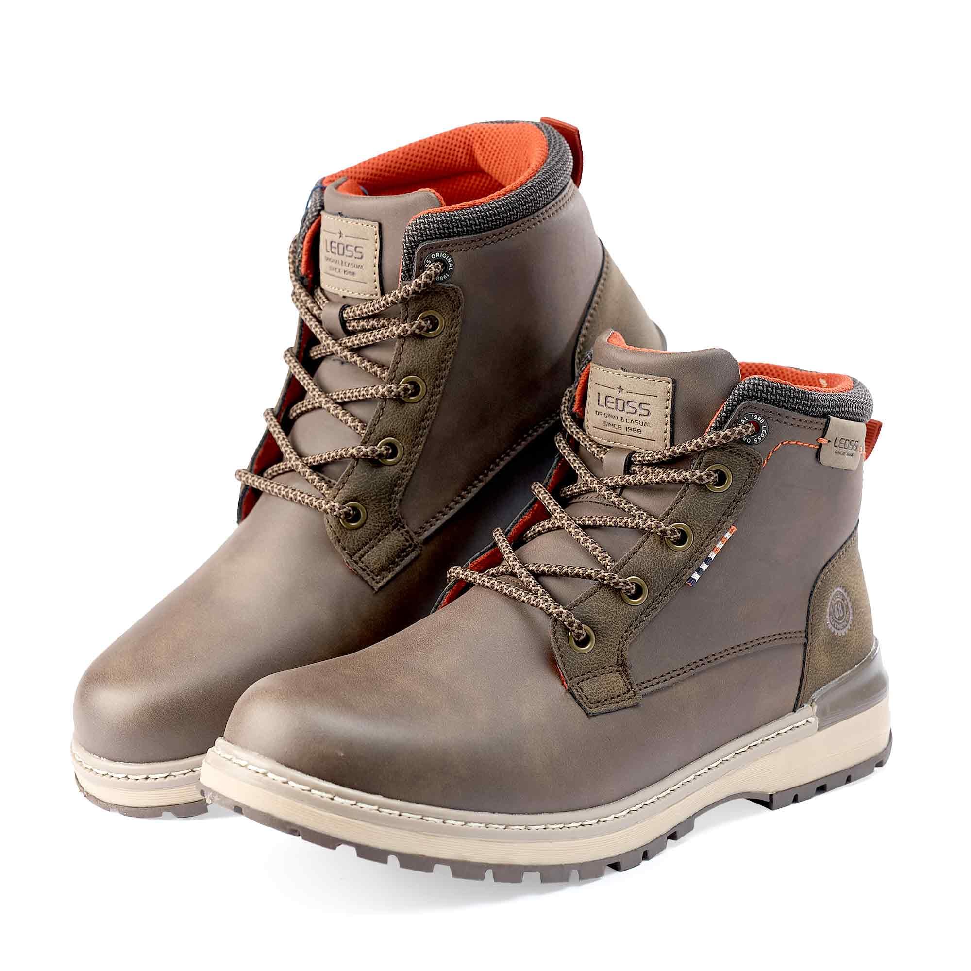 LEOSS ORIGINAL Uomo Stivaletti Outdoor Trekking Stringate Basse Outdoor Scarpe