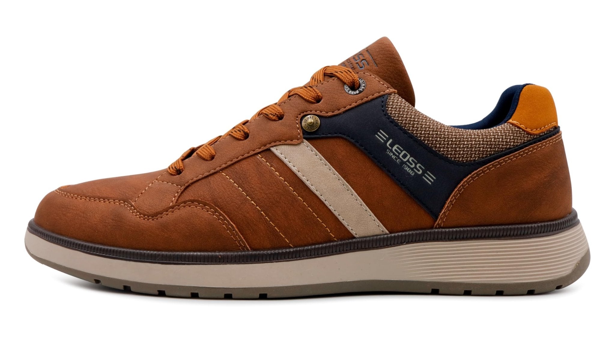 LEOSS ORIGINAL Vintage Uomo Sneakers Ginnastica Passeggio Scarpe Casual Basse Scarpe