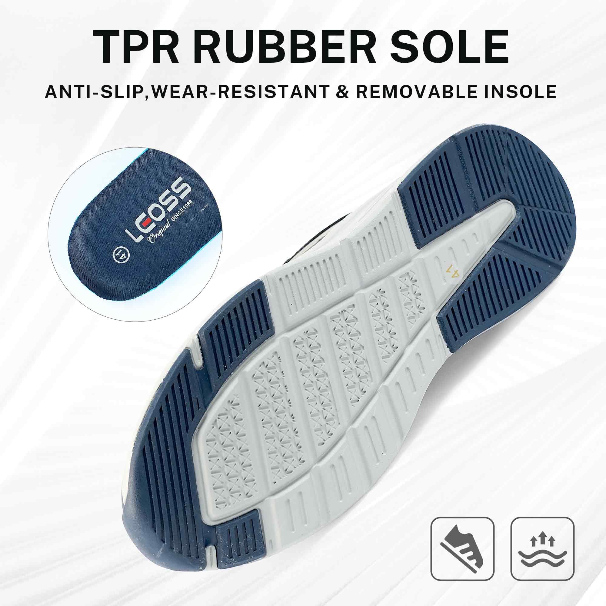 LEOSS ORIGINAL Zapatillas de deporte para hombre, zapatillas con cordones, zapatos de ciudad, zapatos de senderismo informales, zapatos de caminar de cuero deportivos